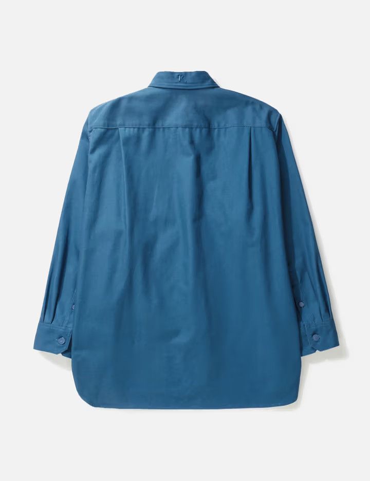Raf Simons o1y0325 Logo Solid Color Shirt in Blue Size US S / EU 44-46 / 1 - 2 Thumbnail