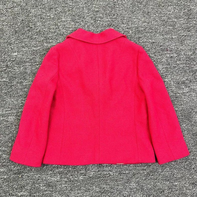Gucci New Gucci Pink Short Wool Blend Blazer-2505 Size S / US 4 / IT 40 - 2 Thumbnail