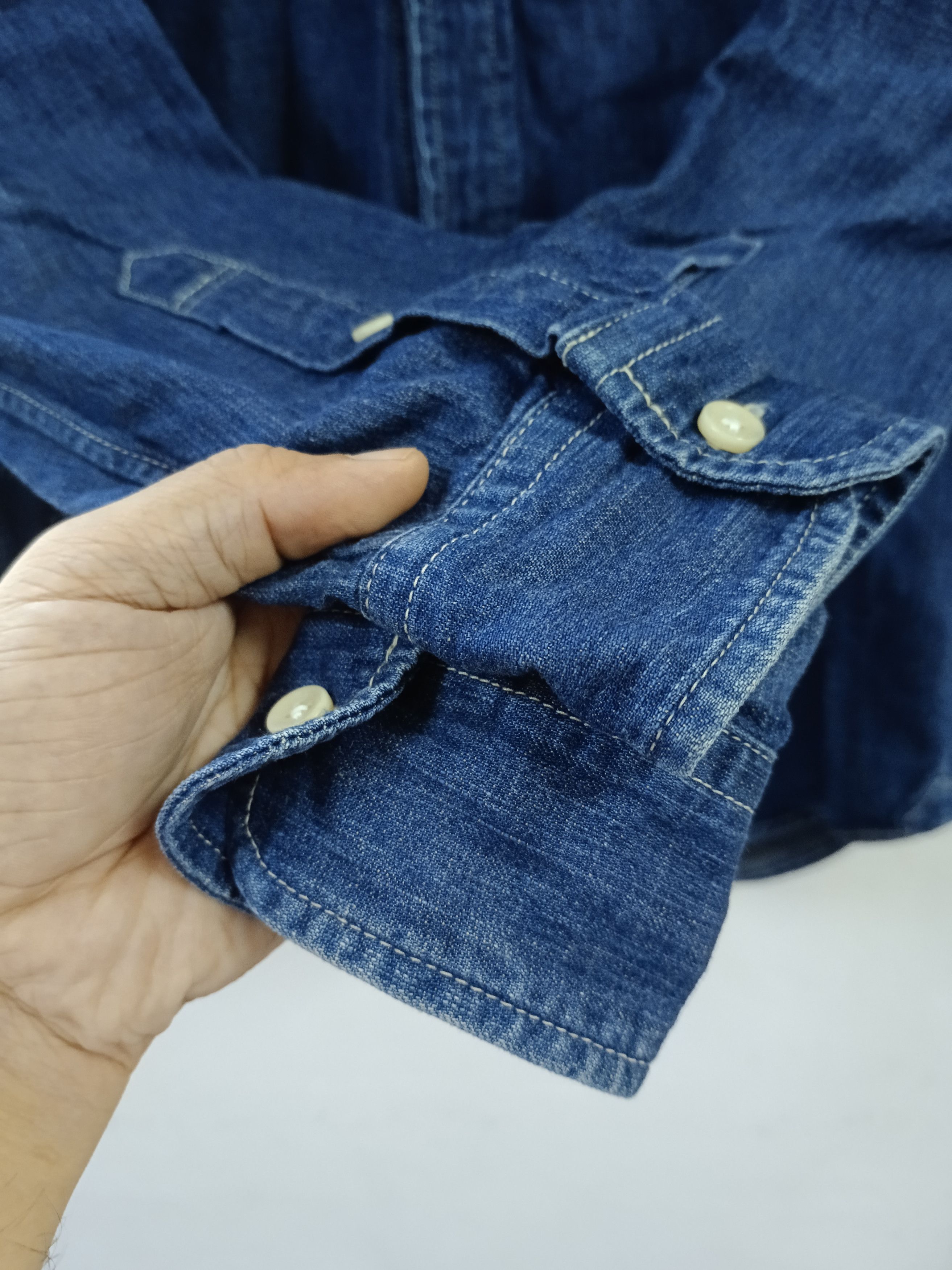 Japan Blue Jeans JAPAN BLUE JEAN DENIM SHIRT BUTTON UP Size US S / EU 44-46 / 1 - 3 Thumbnail