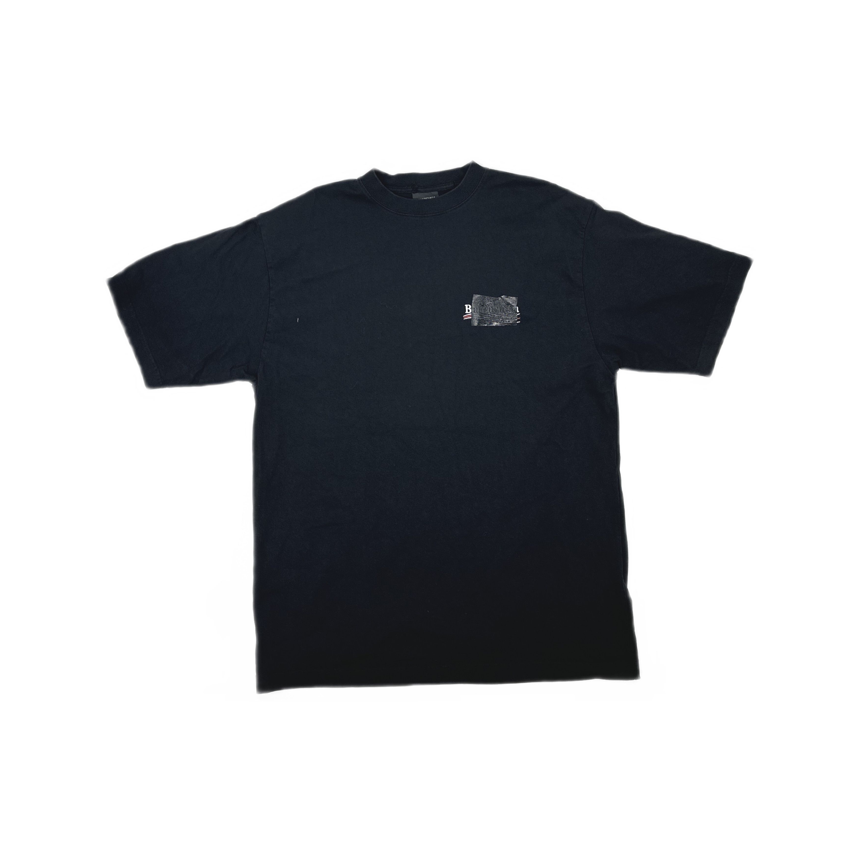 Balenciaga Balenciaga Logo Print T-Shirt Size S Size US S / EU 44-46 / 1 - 1 Thumbnail