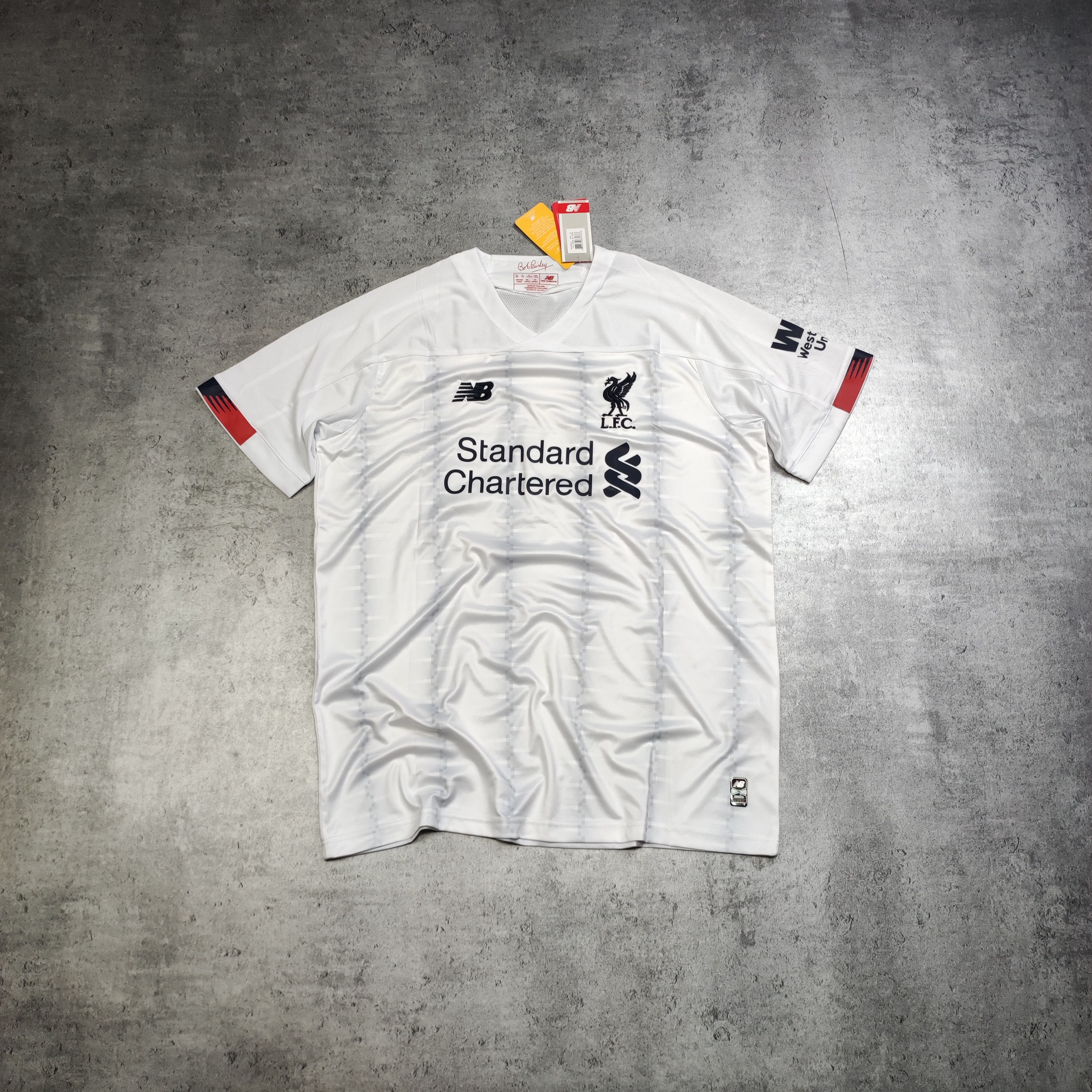Vintage RARE 2019/20 Liverpool FC #10 Mane Away NewBalance Jersey Size US XL / EU 56 / 4 - 2 Thumbnail