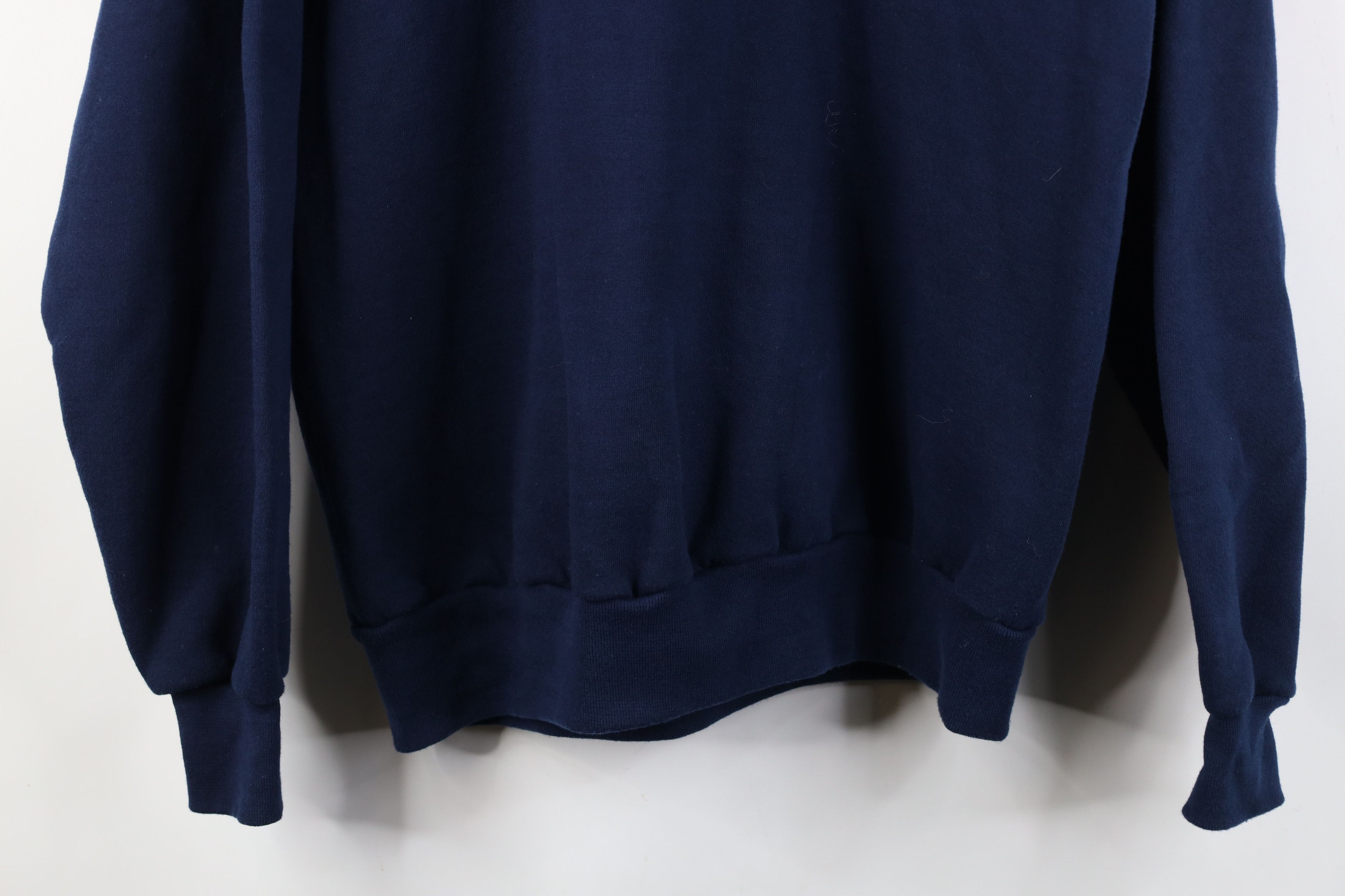 Vintage Vintage 90s Indians Baseball Turtleneck Sweatshirt USA Size US L / EU 52-54 / 3 - 3 Thumbnail