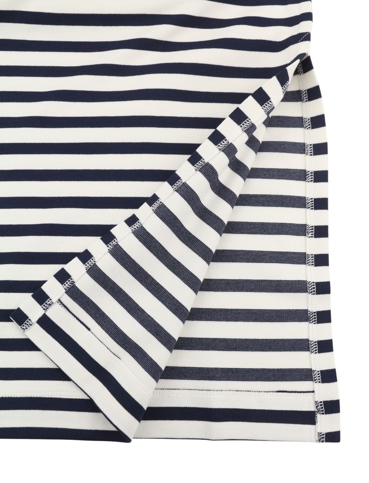 Gant ICON G STRIPED S Evening Blue Short Sleeve Dress 87726 Size S / US 4 / IT 40 - 5 Thumbnail