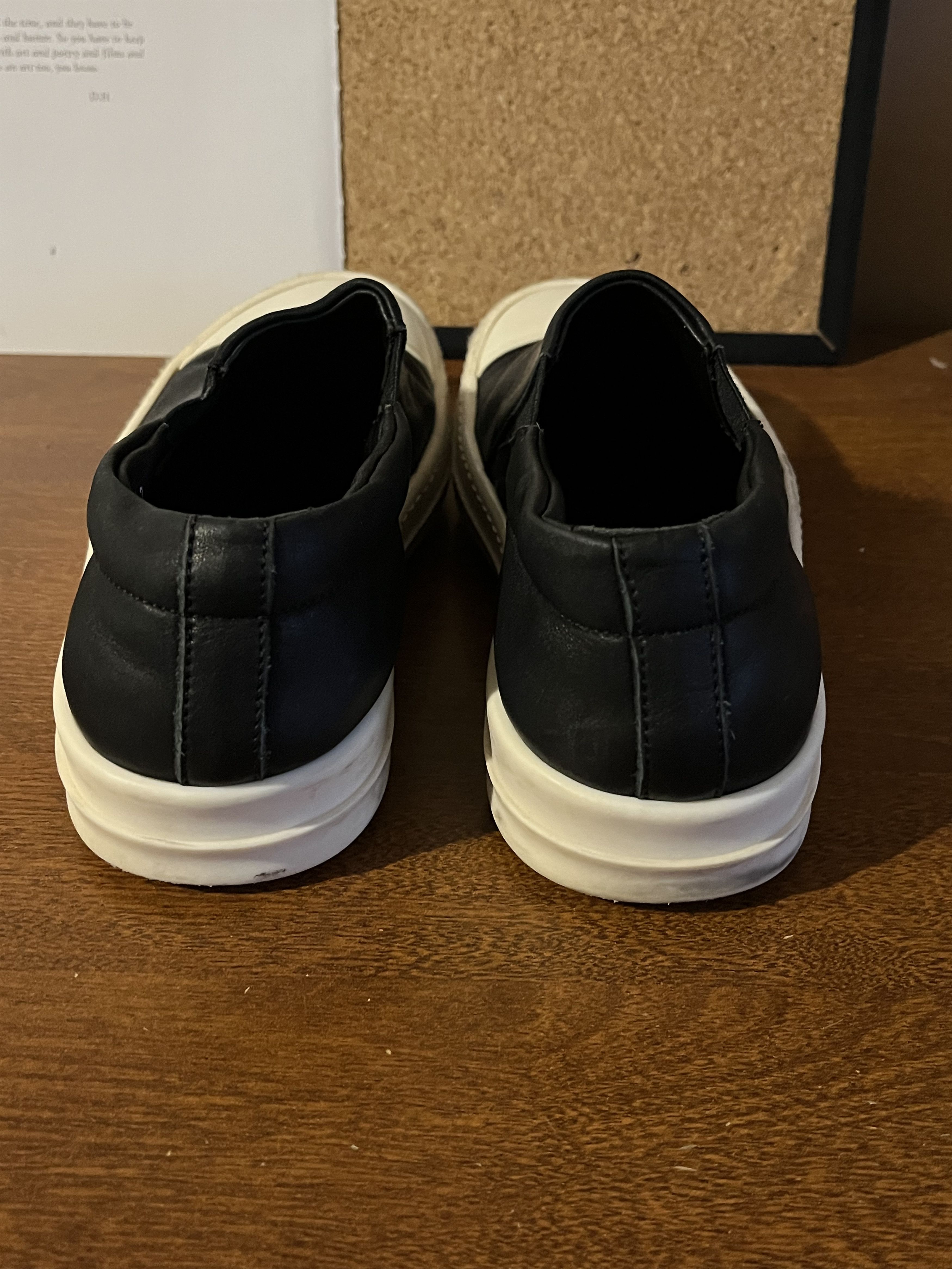 Rick Owens Rick Owens leather slip on sneakers Size US 5 / IT 35 - 3 Thumbnail