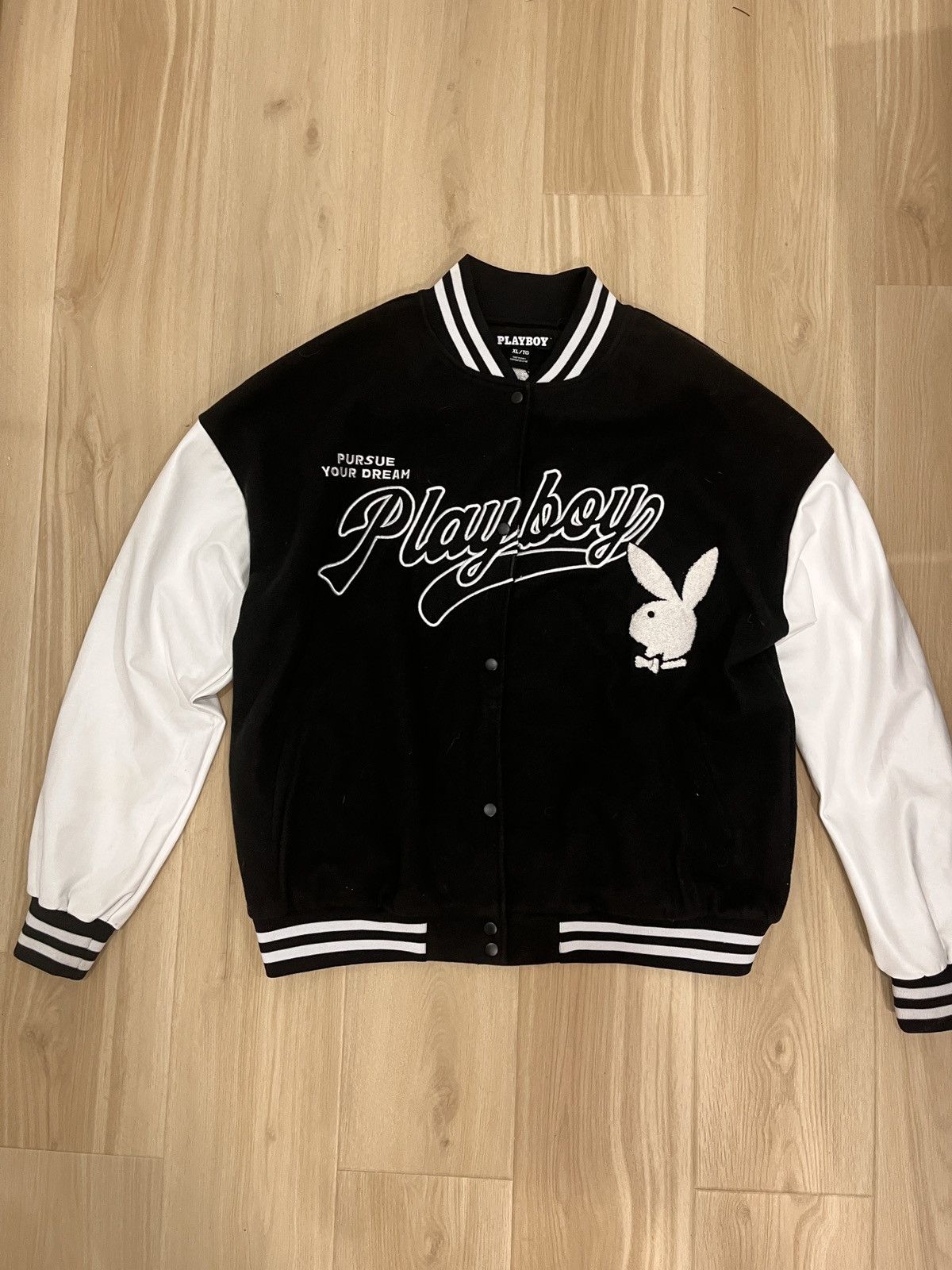 Streetwear Playboy Varsity Jacket
