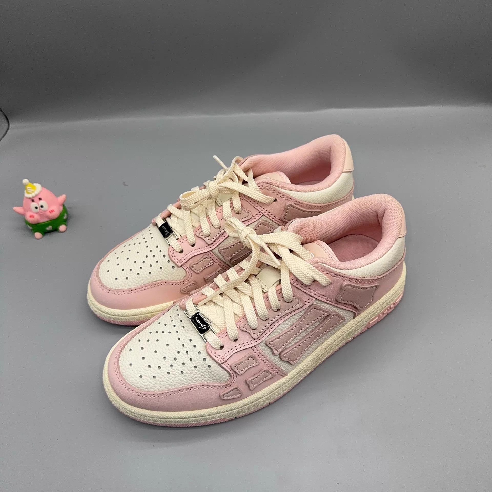 Amiri AMIRI Pink & White Shoes 36 Size US 5.5 / IT 35.5 - 1 Thumbnail