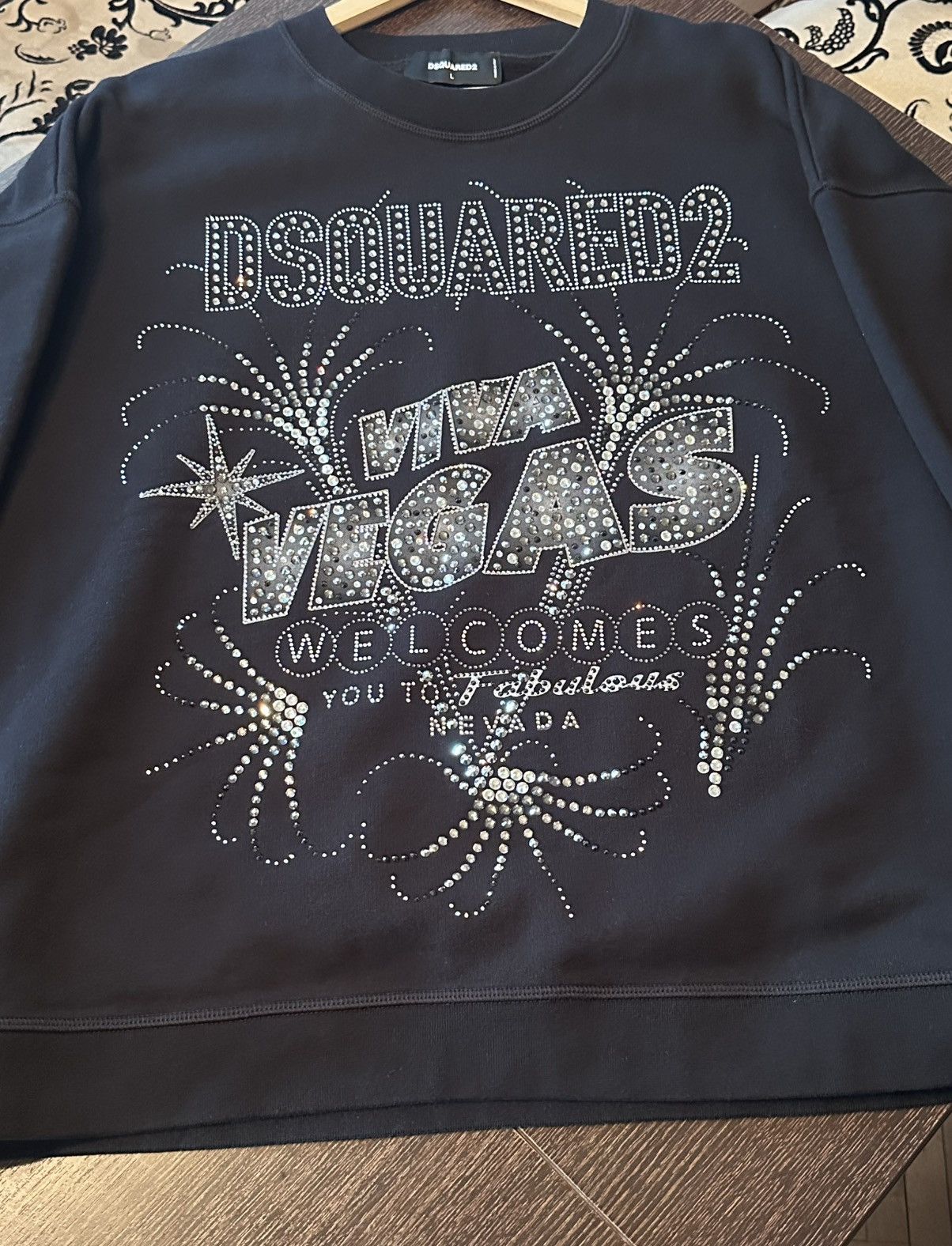 Dsquared2 DSQUARED 2 Las Vegas print sweatshirt Size US L / EU 52-54 / 3 - 2 Thumbnail