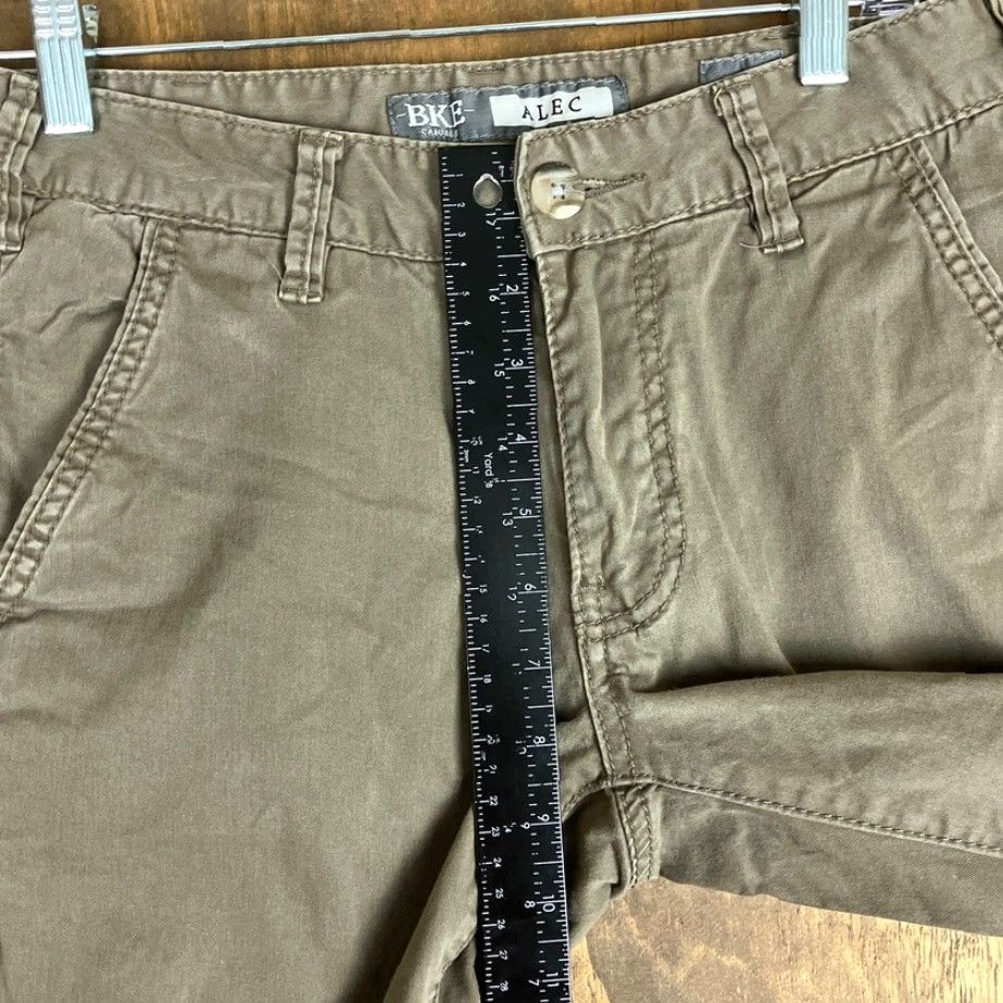 BKE BKE Womens Pants Brown Alec Mid Rise Straight Leg Stretch 27 Regular Chino Casual Size 27" / US 4 / IT 40 - 7 Thumbnail