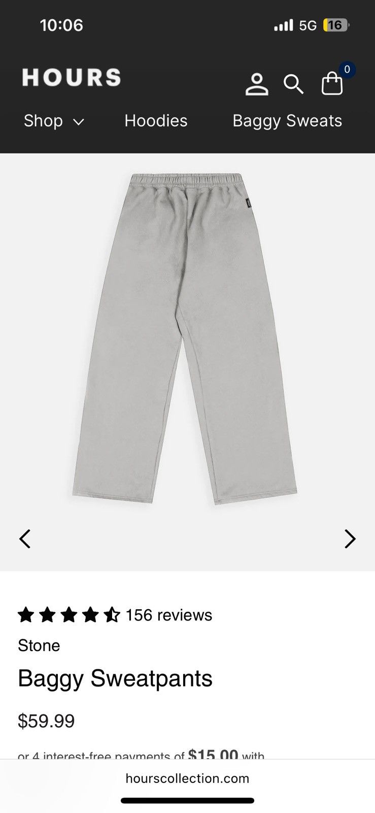 Other Hours Grey Tracksuit Size Large Size US L / EU 52-54 / 3 - 4 Thumbnail