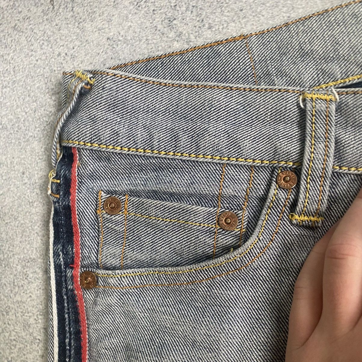 Evisu Vintage Evisu Jeans Embroidered Logo Baggy Y2K Size US 28 / EU 44 - 14 Thumbnail