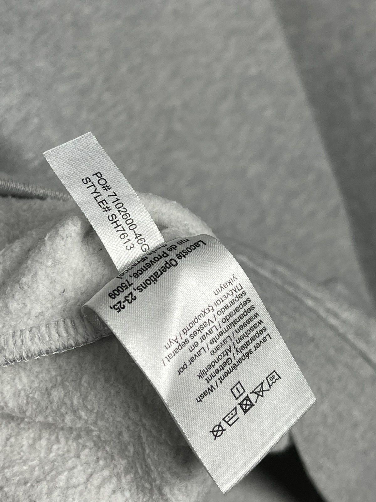 Lacoste Lacoste Sport Grey Basic Sweatshirt Men’s Size L Size US L / EU 52-54 / 3 - 11 Thumbnail