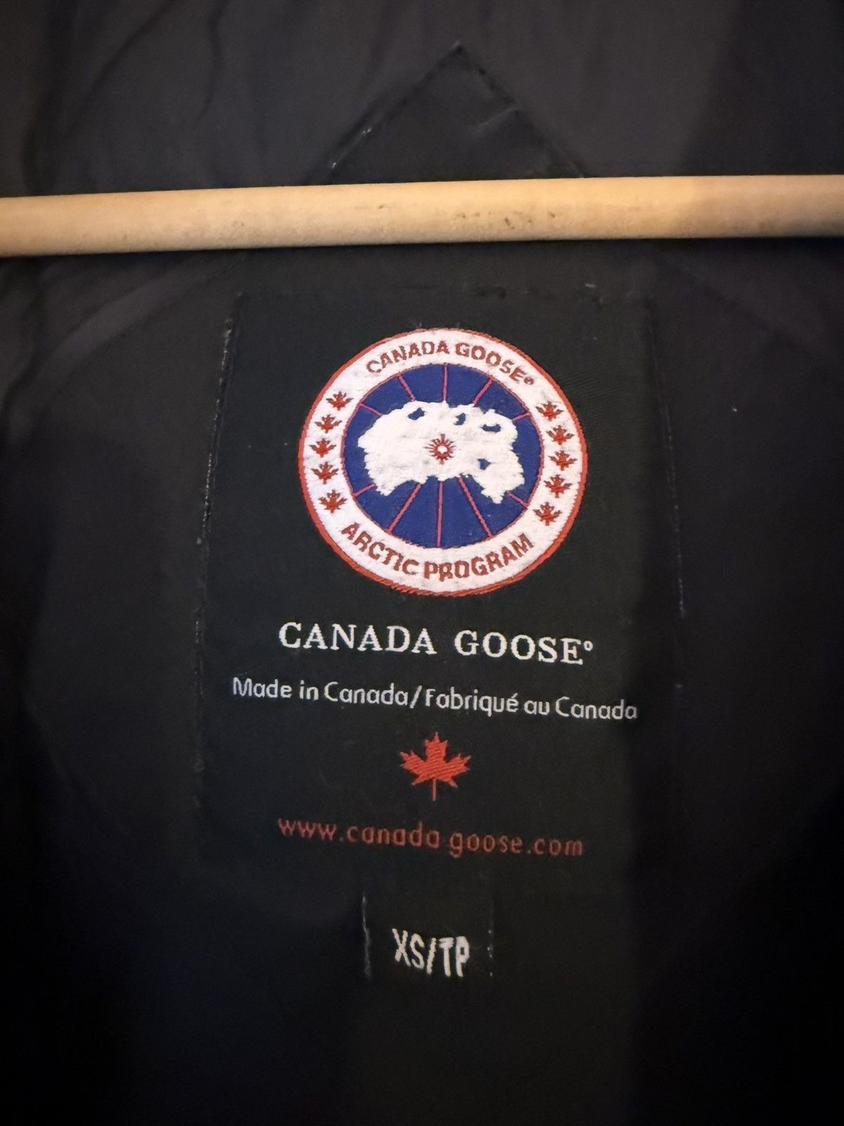 Canada Goose Black Fur Hood Trillium Parka