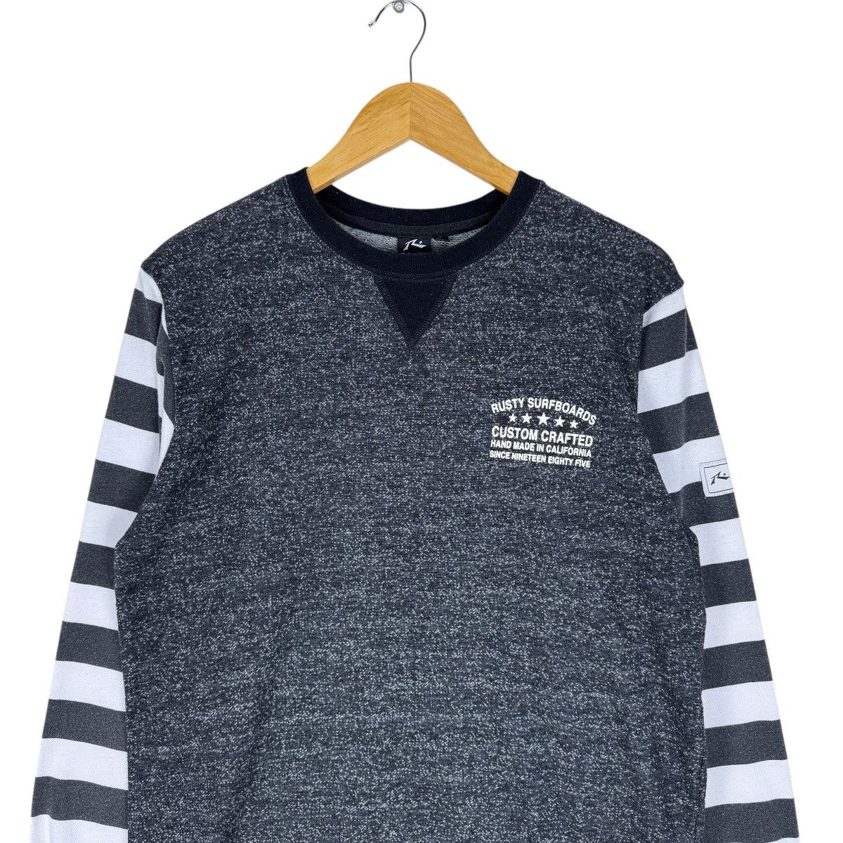 Rusty ☀️RUSTY SURFBOARD SWEATSHIRT CREWNECK Size US L / EU 52-54 / 3 - 4 Thumbnail