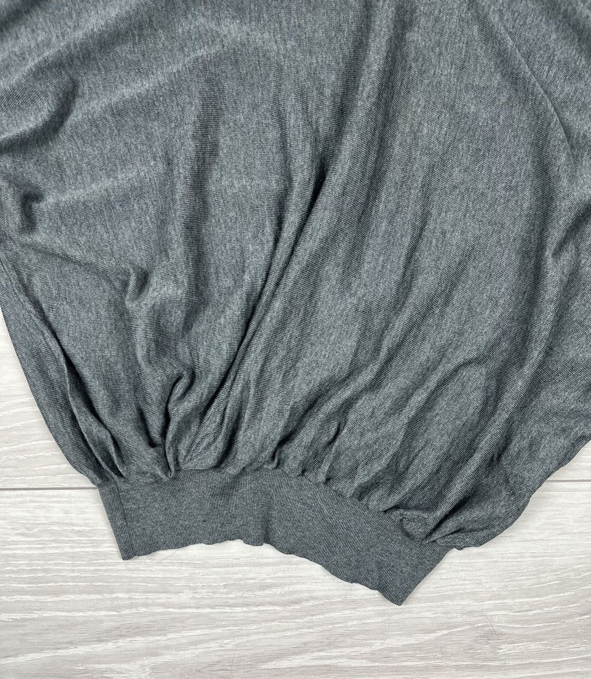 Acne Studios Acne Studios Grey Wool Asymetric Avante Garde Sweater Size S / US 4 / IT 40 - 7 Thumbnail