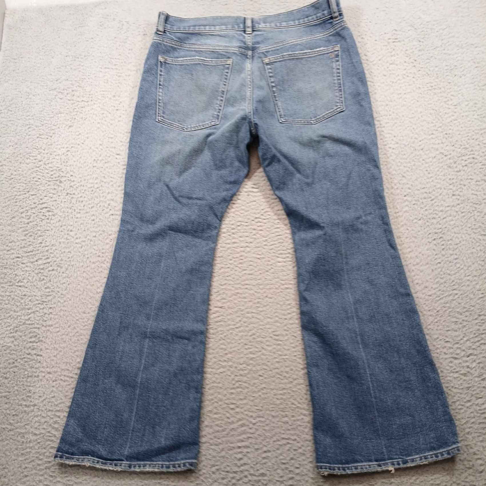 Madewell Madewell Jeans The Vintage Flare Jean Light Wash Petite 31P NW590 5-Pocket Denim Stretch Size 24" / US 00 / IT 34 - 3 Thumbnail