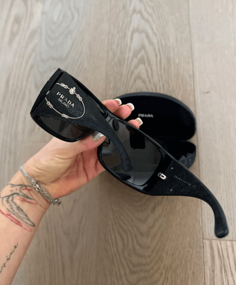 Prada PRADA Sunglasses SPR Mask Sport Flame Star Luna RossaMask Size ONE SIZE - 3 Thumbnail