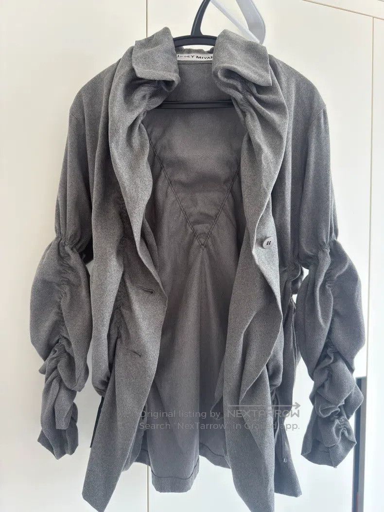Issey Miyake Issey Miyake Bud Collar Jacket Size M / US 6-8 / IT 42-44 - 2 Thumbnail