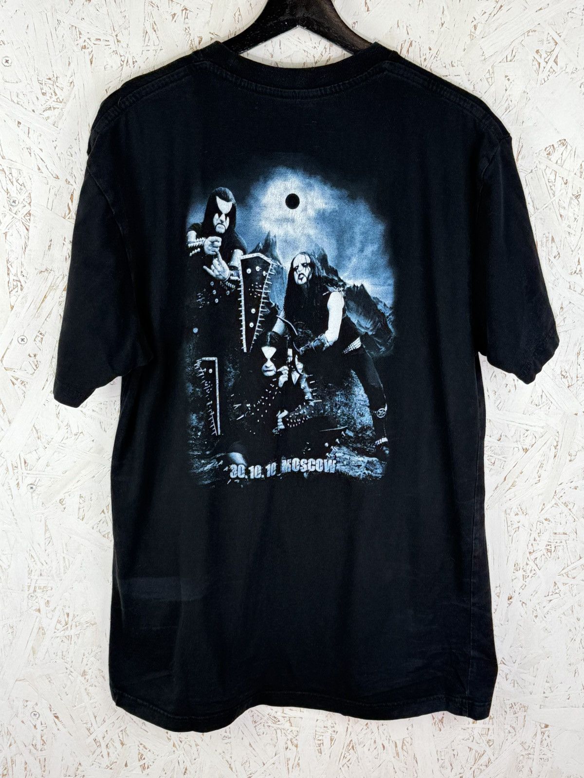 Band Tees Immortal Beasts Of Prey 2010 Moscow Black Metal T-Shirt ~L Size US L / EU 52-54 / 3 - 6 Thumbnail