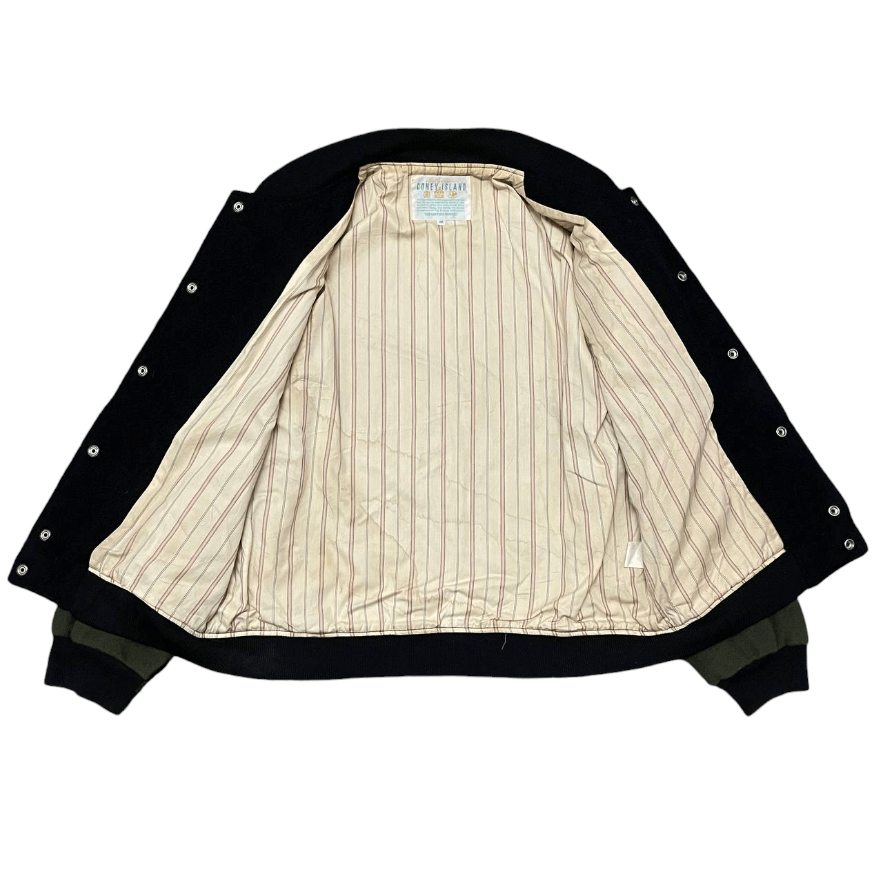 Vintage Vintage Coney Island Wool Varsity Bomber Jacket Size US M / EU 48-50 / 2 - 6 Thumbnail
