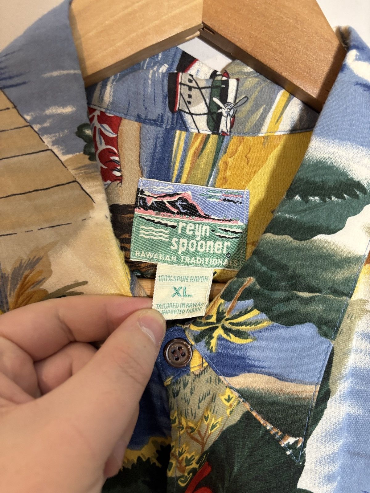 Reyn Spooner Vintage Reyn Spooner Hawaiian Shirt Size US XL / EU 56 / 4 - 2 Thumbnail