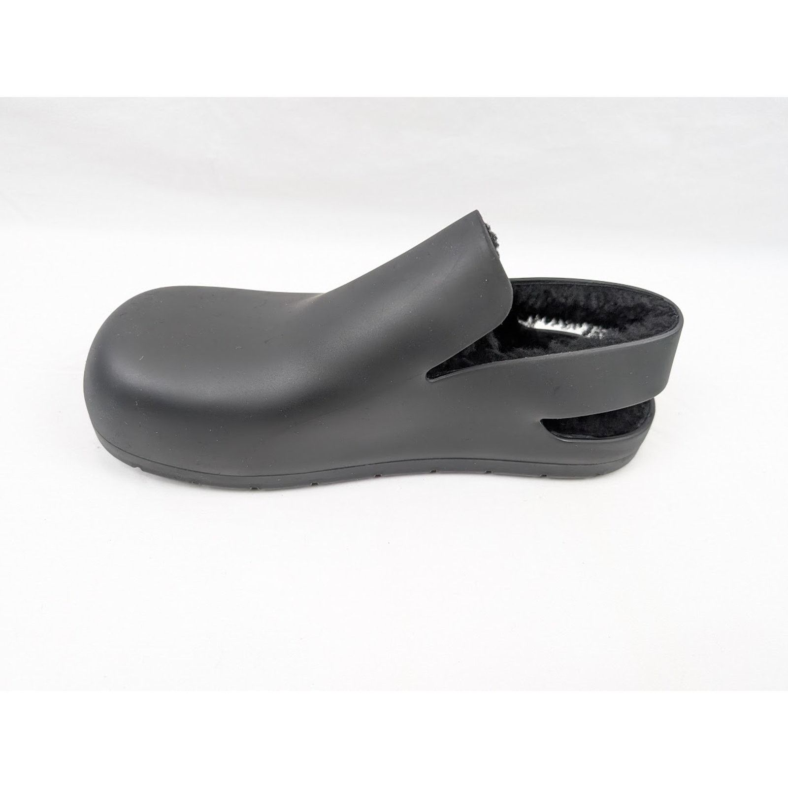 Bottega Veneta o1rshd1 Q:3/dup/ Rubber Sole shearling Puddle Sandal Black Size US 13 / EU 46 - 8 Thumbnail