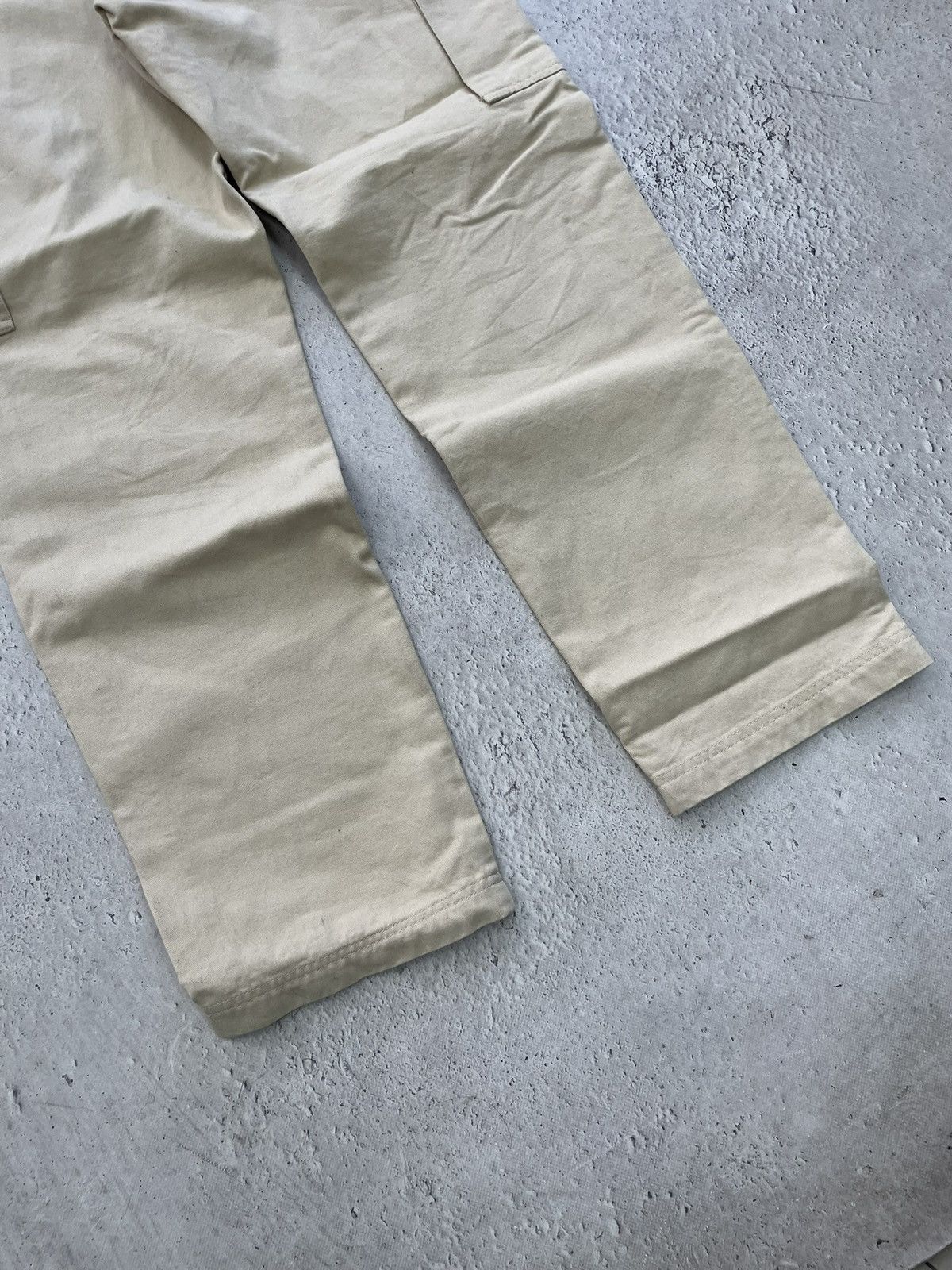 Diesel Rare baggy beige cargo pants y2k fashion Diesel Size US 31 - 11 Thumbnail