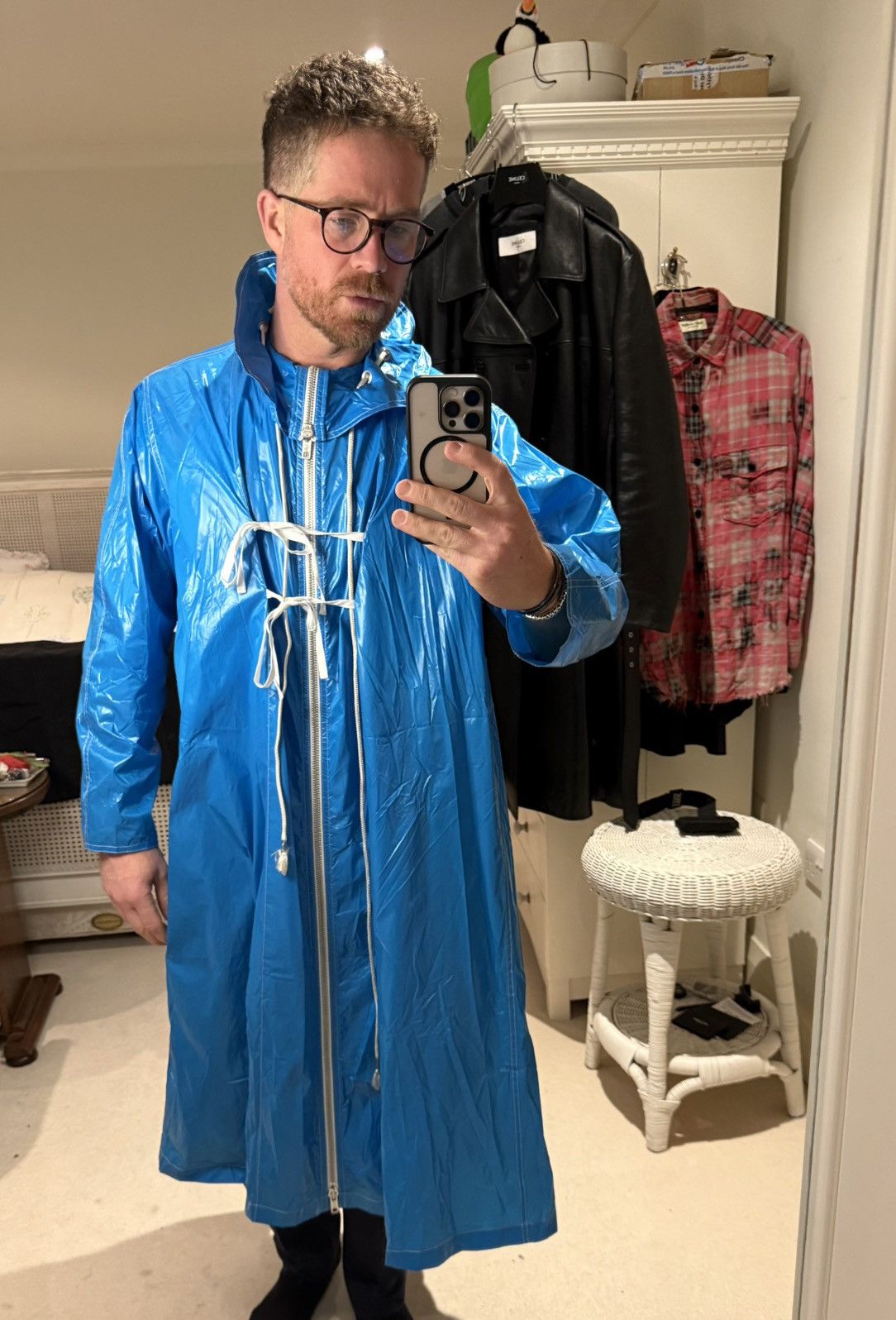 Calvin Klein 205W39NYC SS18 Calvin Klein CK205w39NYC Raf Simons coat jacket rain Size US L / EU 52-54 / 3 - 9 Thumbnail