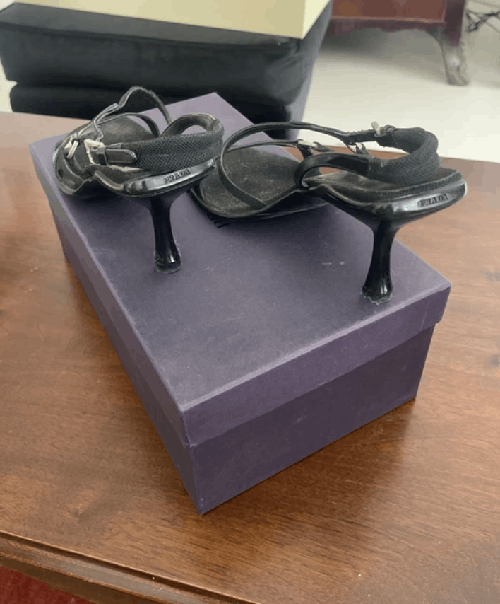 Prada Prada shoes sandals mules heels Vintage Leather Size US 6 / IT 36 - 3 Thumbnail