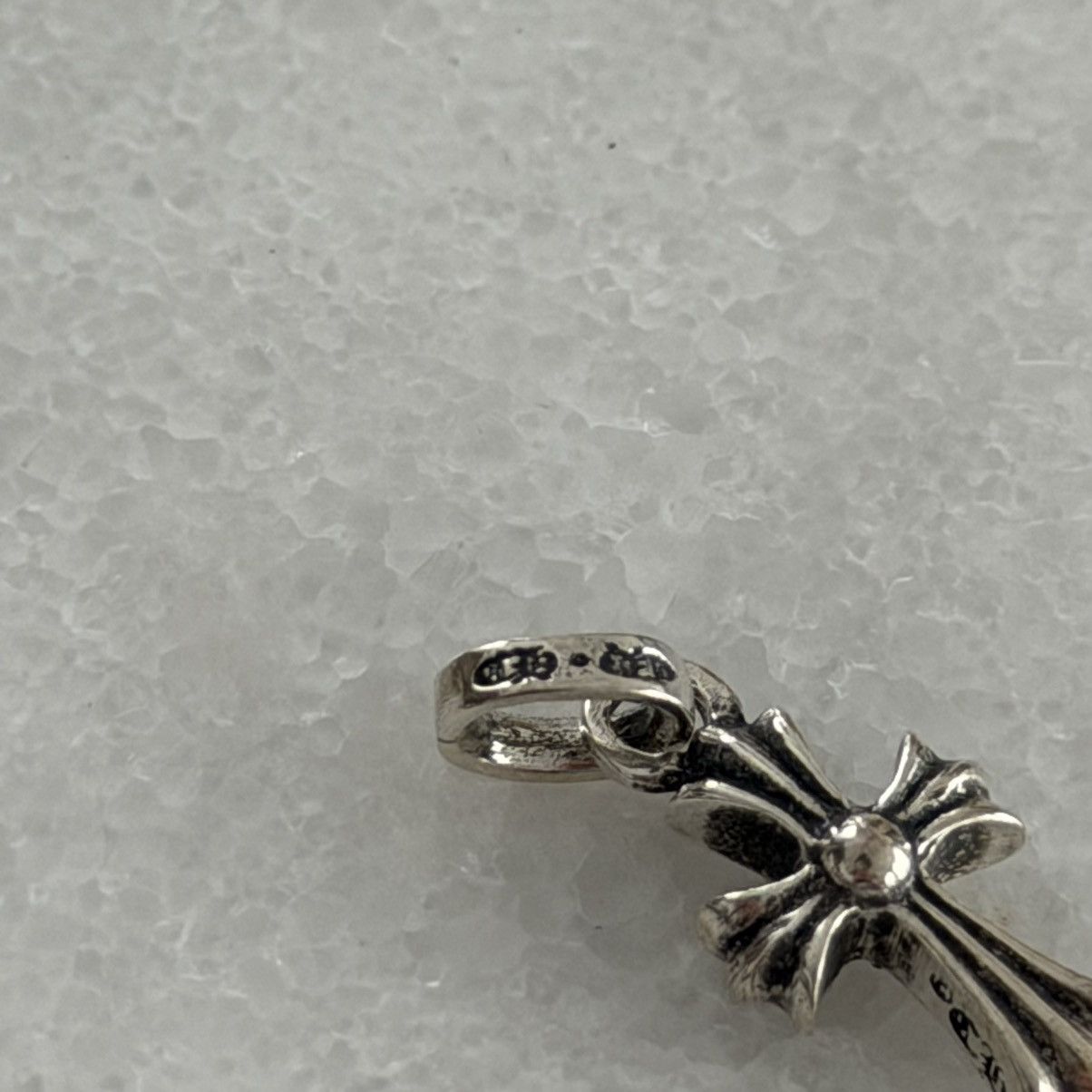 Chrome Hearts CHROME HEARTS SILVER BABY FAT PAVE DIAMOND PENDANT CHARM Size ONE SIZE - 4 Thumbnail