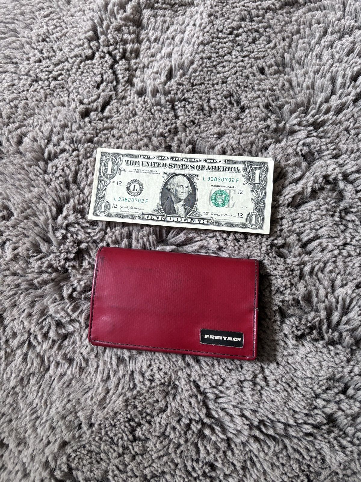 Freitag Freitag vintage Red Recycled wallet Size ONE SIZE - 10 Thumbnail