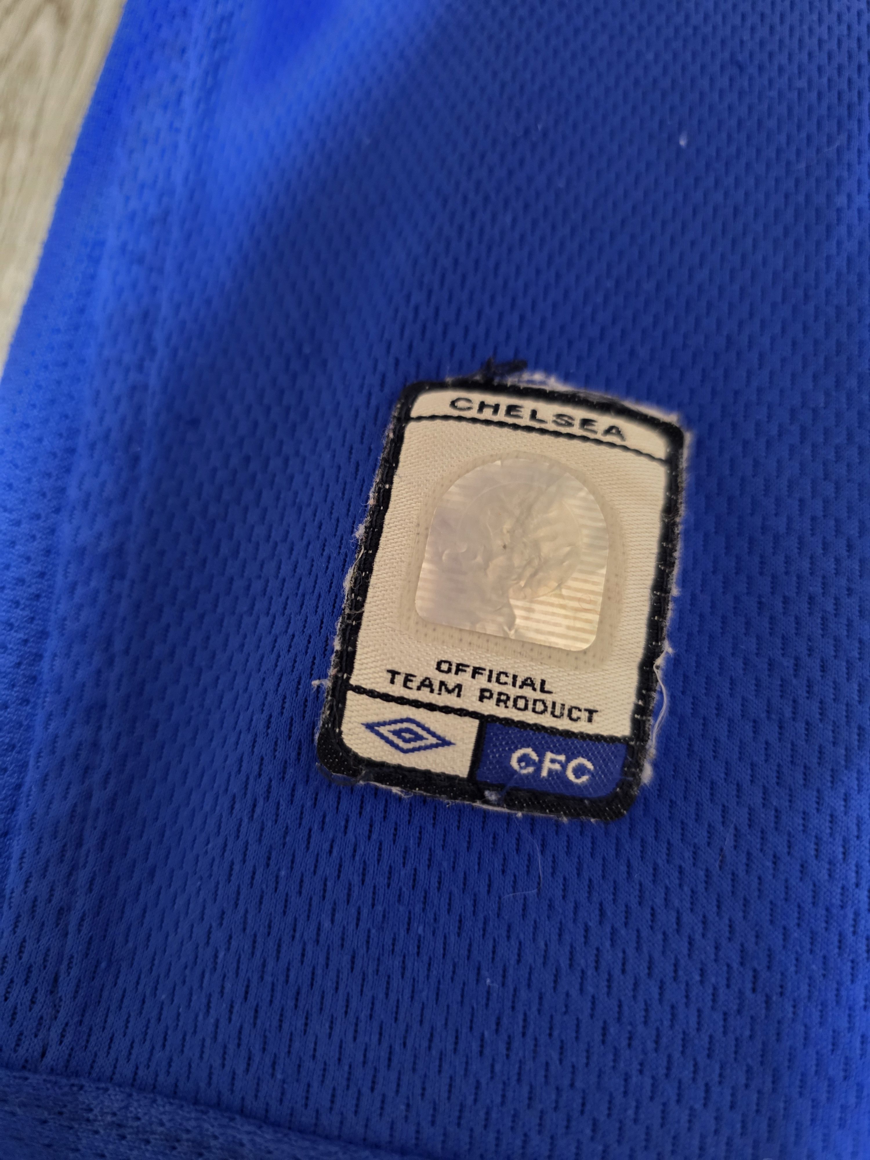Chelsea Soccer CHELSEA 2003 2005 VINTAGE HOME FOOTBALL SHIRT SOCCER JERSEY Size US S / EU 44-46 / 1 - 10 Thumbnail