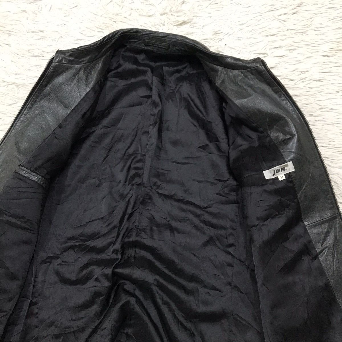 JUN MEN Vintage Jun Man Leather Jacket Size US S / EU 44-46 / 1 - 9 Thumbnail