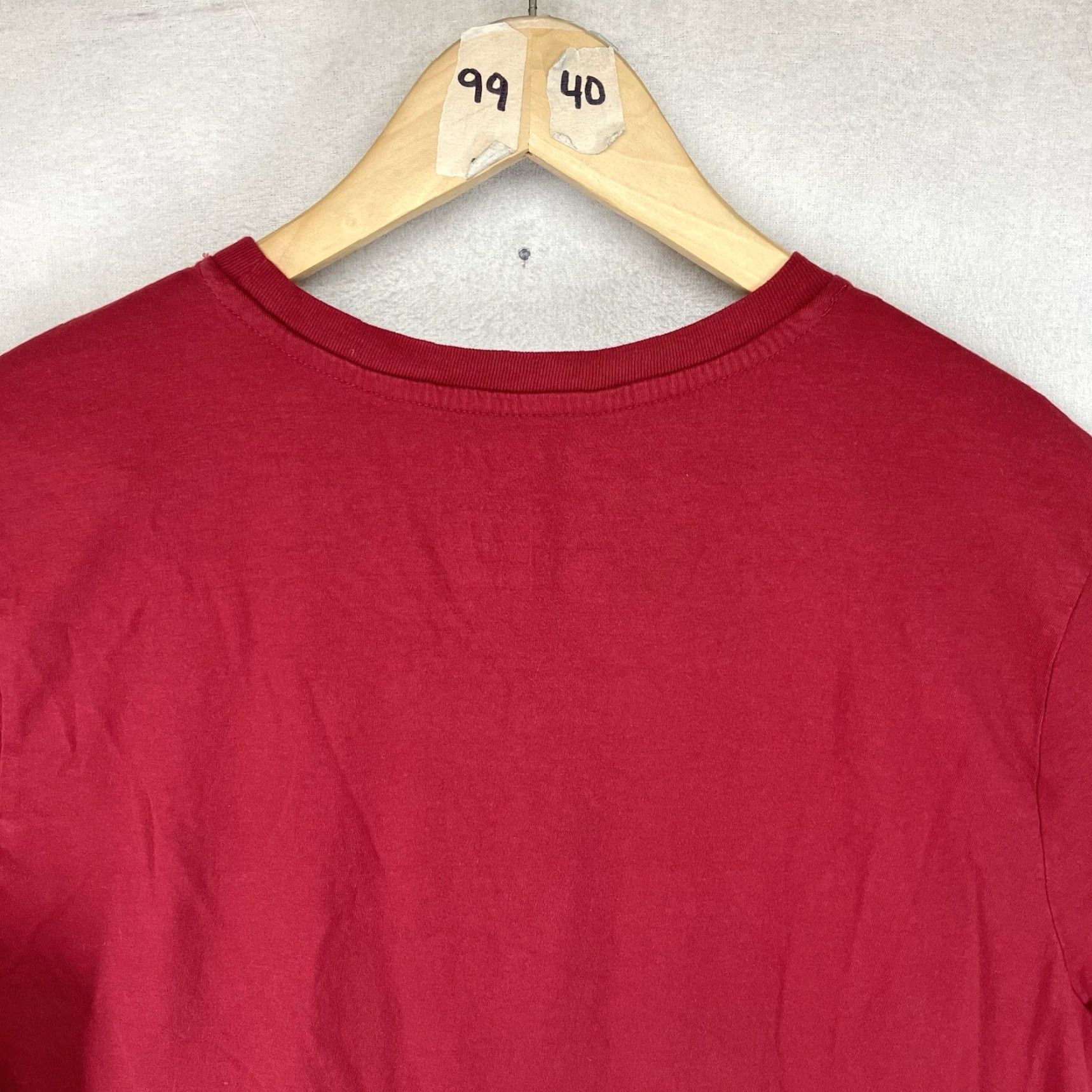 Spyder Spyder T-Shirt Men Large Red Graphic Print Crew Neck Short Sleeve Lightweight Breathable Casual Top Regular Fit Size US L / EU 52-54 / 3 - 7 Thumbnail
