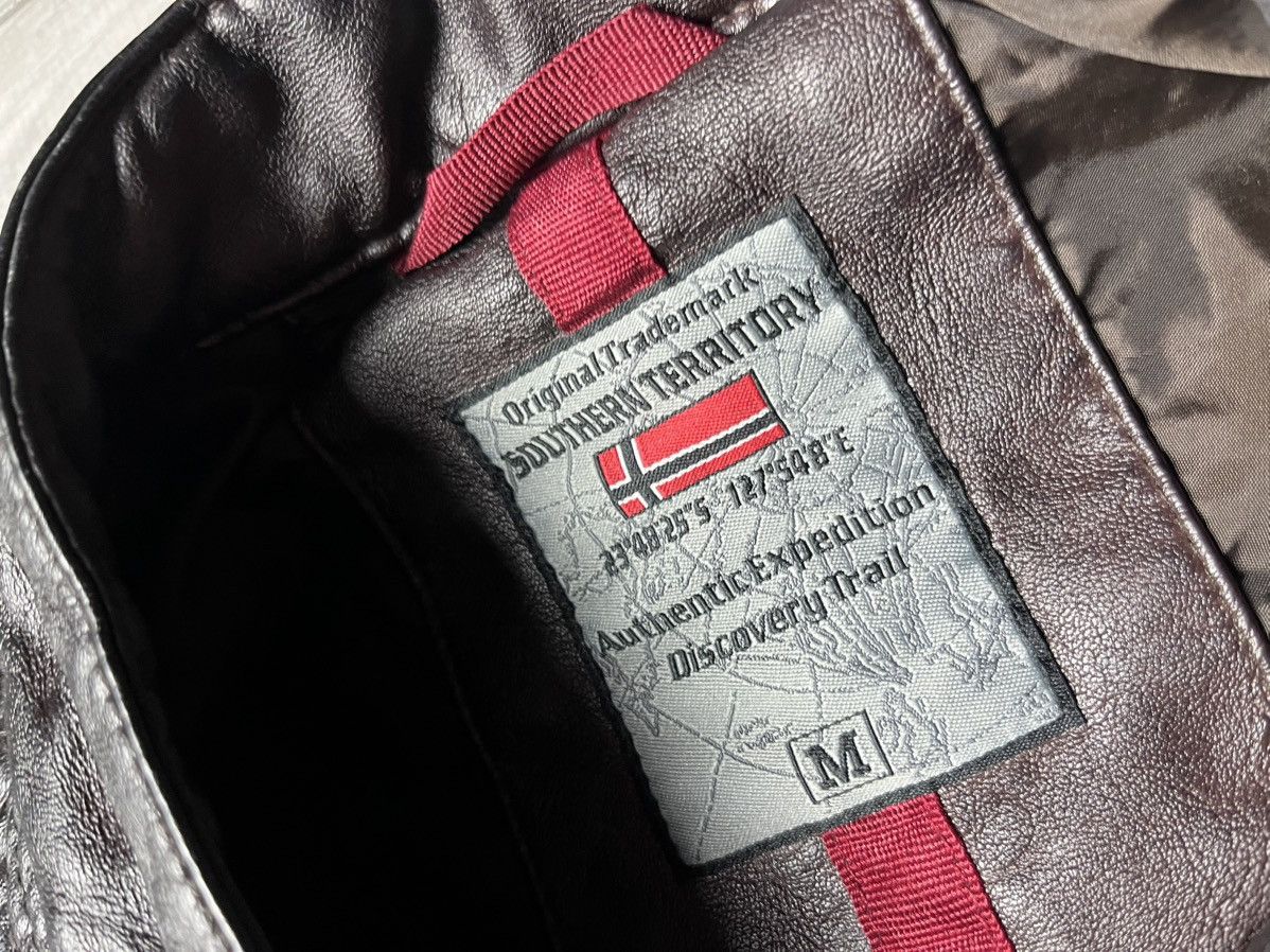 Genuine Leather Leather jacket racing jacket size Medium Size US M / EU 48-50 / 2 - 4 Thumbnail