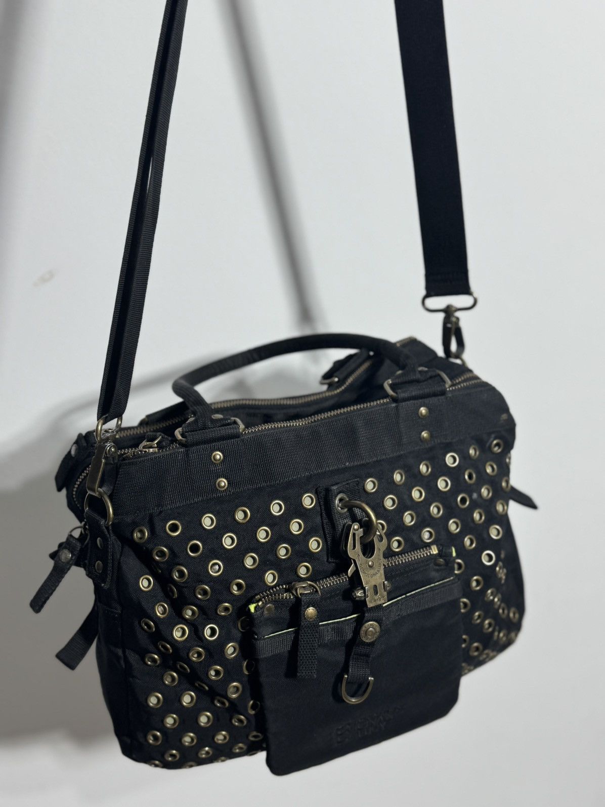 George Gina & Lucy Vintage 2010 GG&L Eye Miss Perfect Gold Black Shoulder Bag Size ONE SIZE - 12 Thumbnail