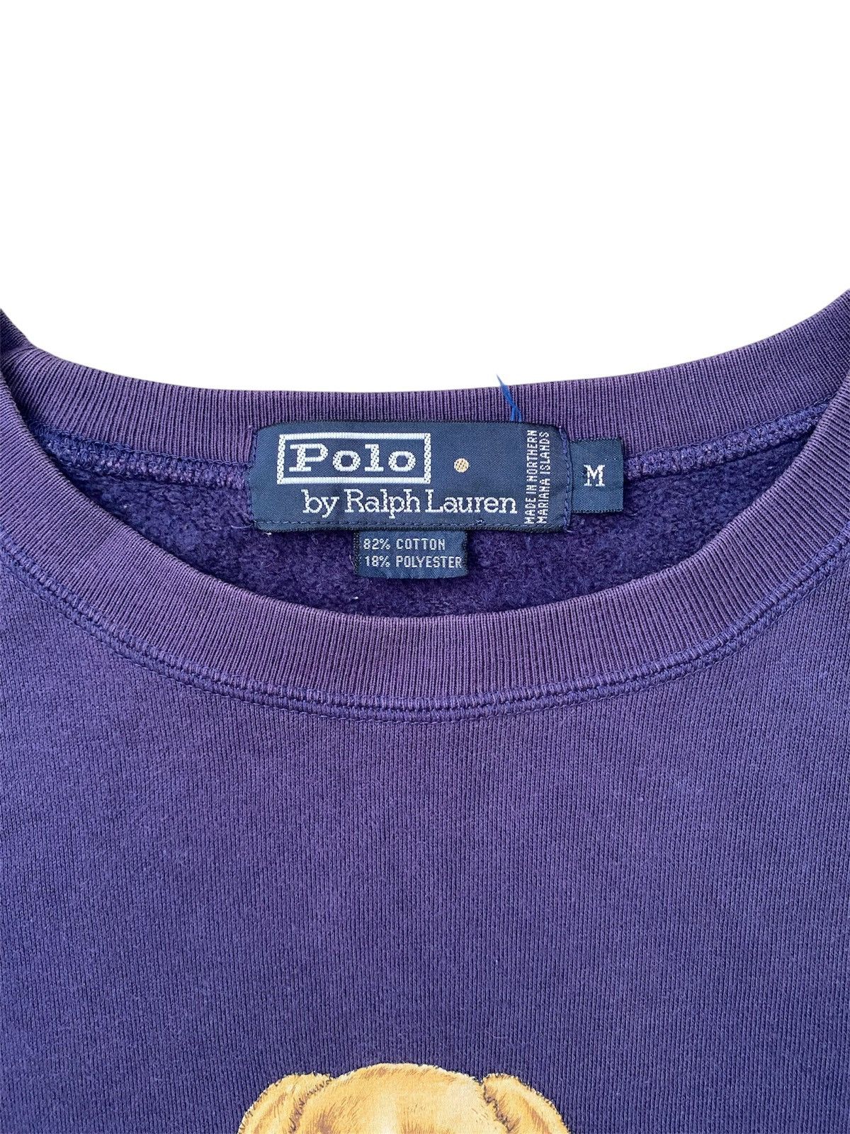 Polo Ralph Lauren Vintage Polo Bear Ralph Lauren Sweatshirt Size US M / EU 48-50 / 2 - 3 Thumbnail