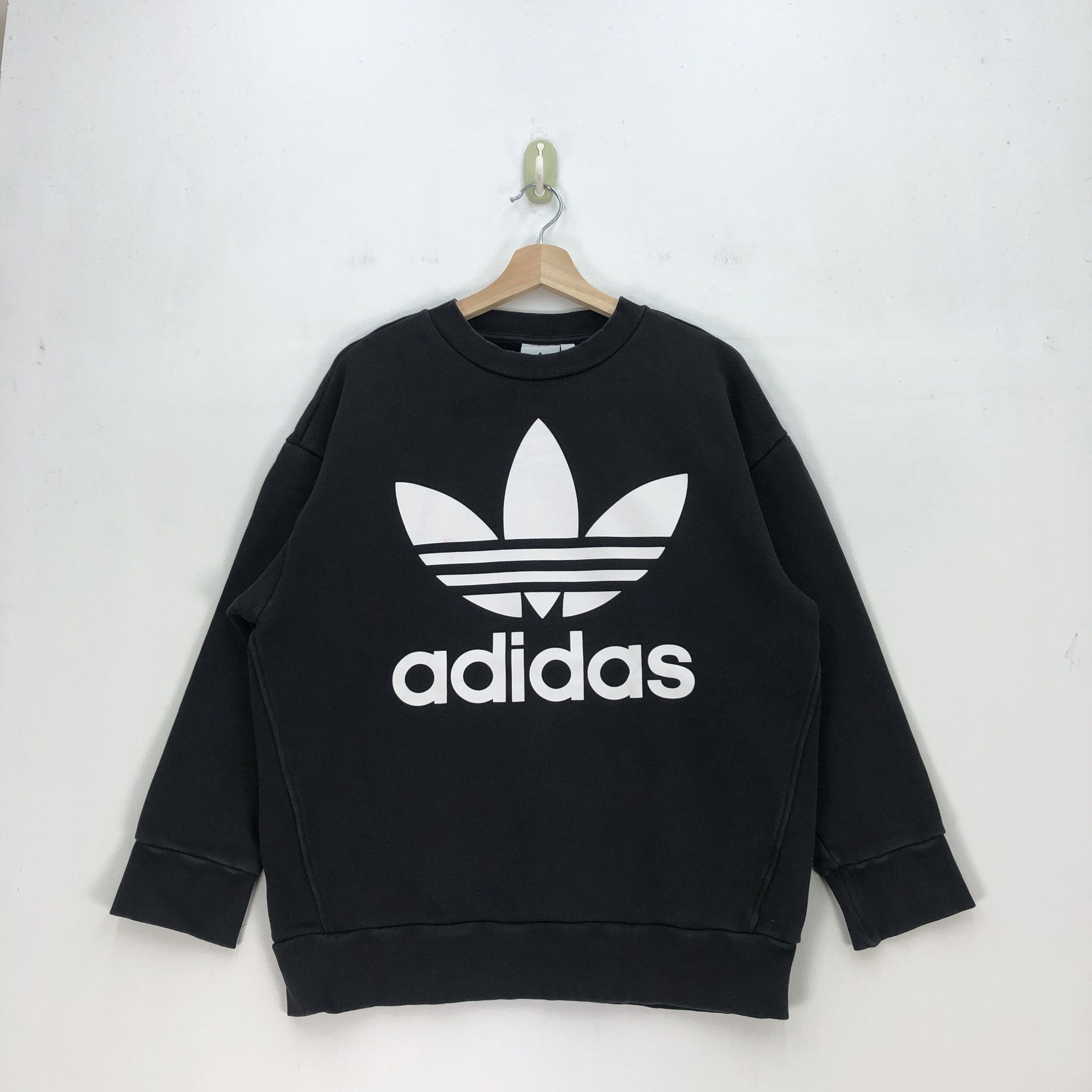 Adidas Vintage 00s Adidas Sweater Adidas Sweatshirt Adidas Jumper Size US S / EU 44-46 / 1 - 1 Thumbnail