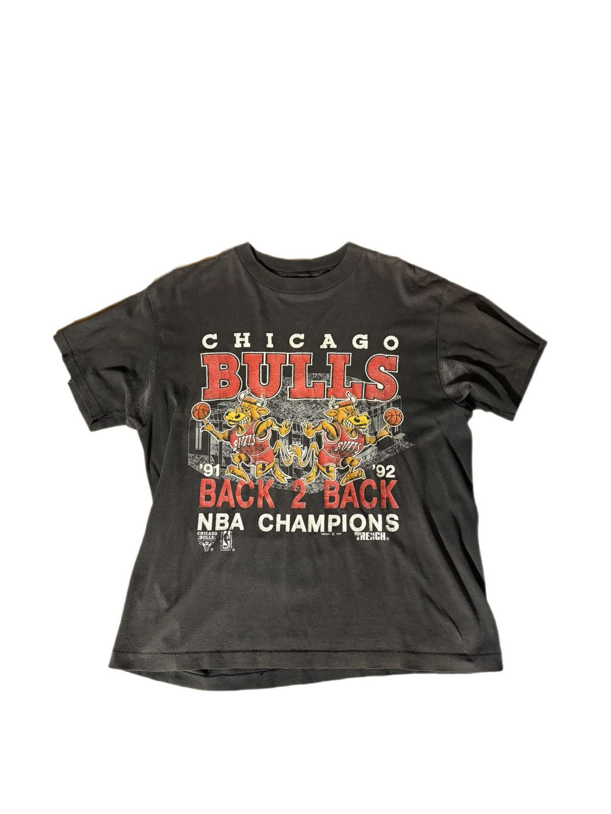 Vintage Vintage ‘92 Chicago Bulls Championship Tee Size US L / EU 52-54 / 3 - 1 Thumbnail