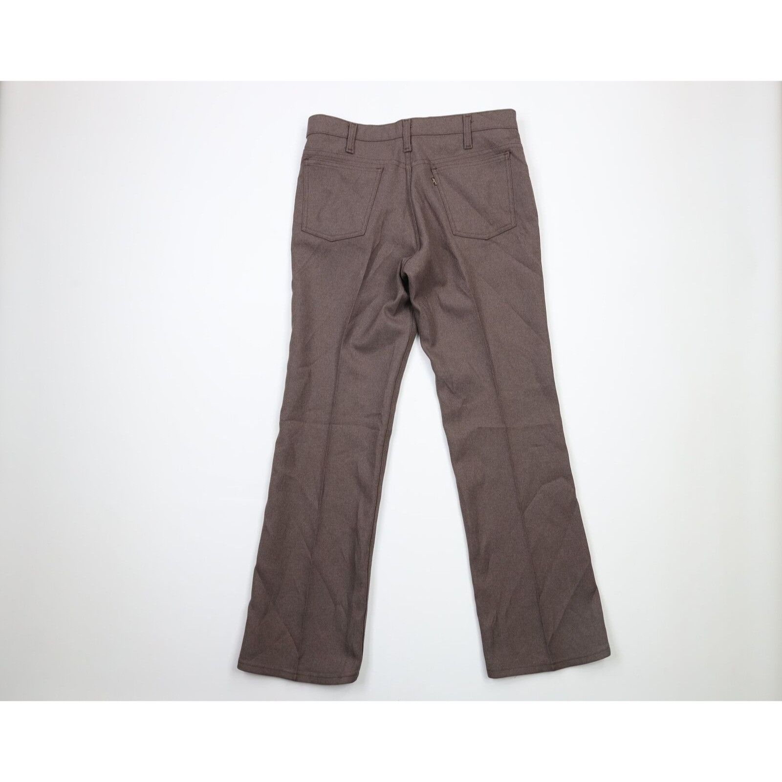Levi's × Vintage Vintage 90s Levis Wide Leg Knit Chino Pants 33x30 Size US 33 - 8 Thumbnail