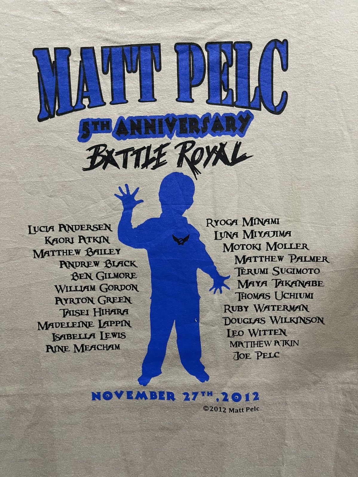 Other Matt Pelc 5th Anniversary Battle Royal🔥🔥🔥 Size US L / EU 52-54 / 3 - 6 Thumbnail