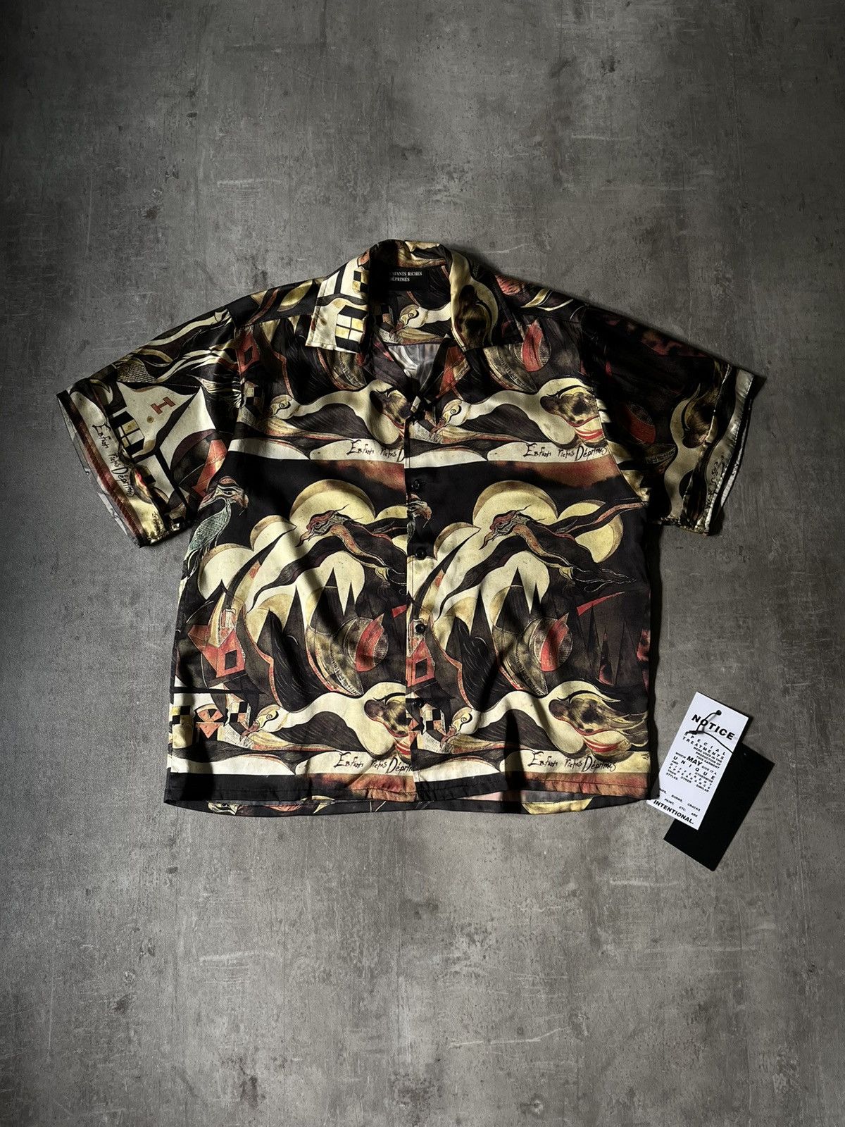 Enfants Riches Deprimes Silk Shirt | Grailed