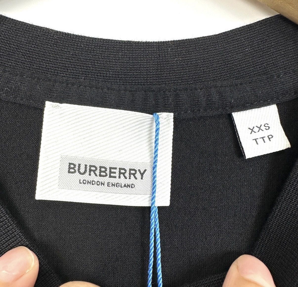 Burberry Burberry Embroidered Letter Logo Short Sleeve T-Shirt K12 Size US XXS / EU 40 - 4 Thumbnail