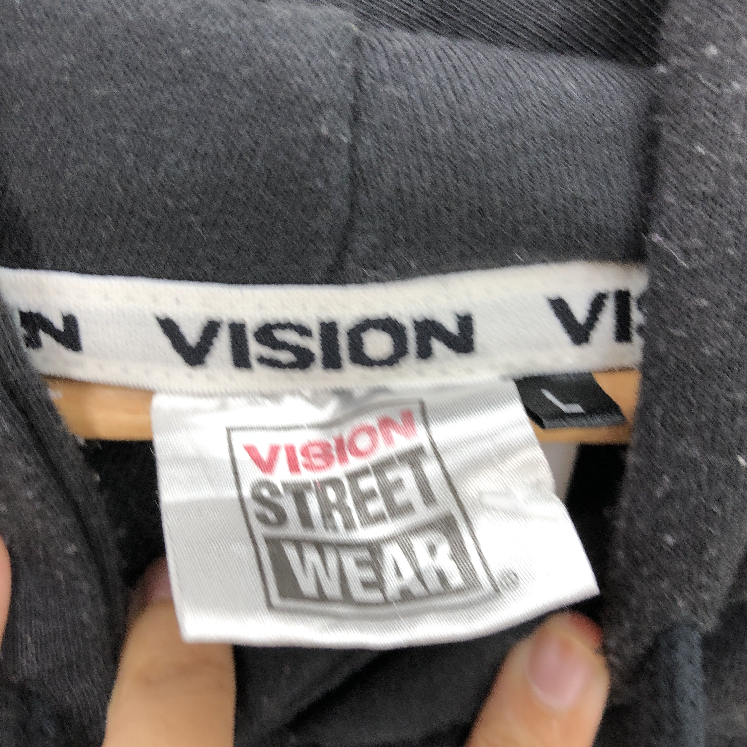 Japanese Brand × Vintage × Vision Streetwear Vision Street Wear Hoodie Sweatshirt Vision Sweater Jumper Size US M / EU 48-50 / 2 - 3 Thumbnail