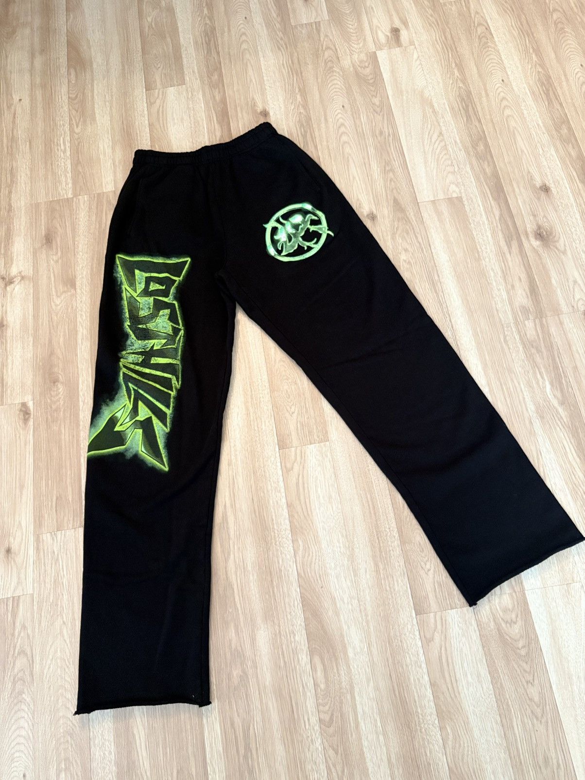 Lost hills Lost Hills Black Graphic Sweatpants Size US 30 / EU 46 - 2 Thumbnail