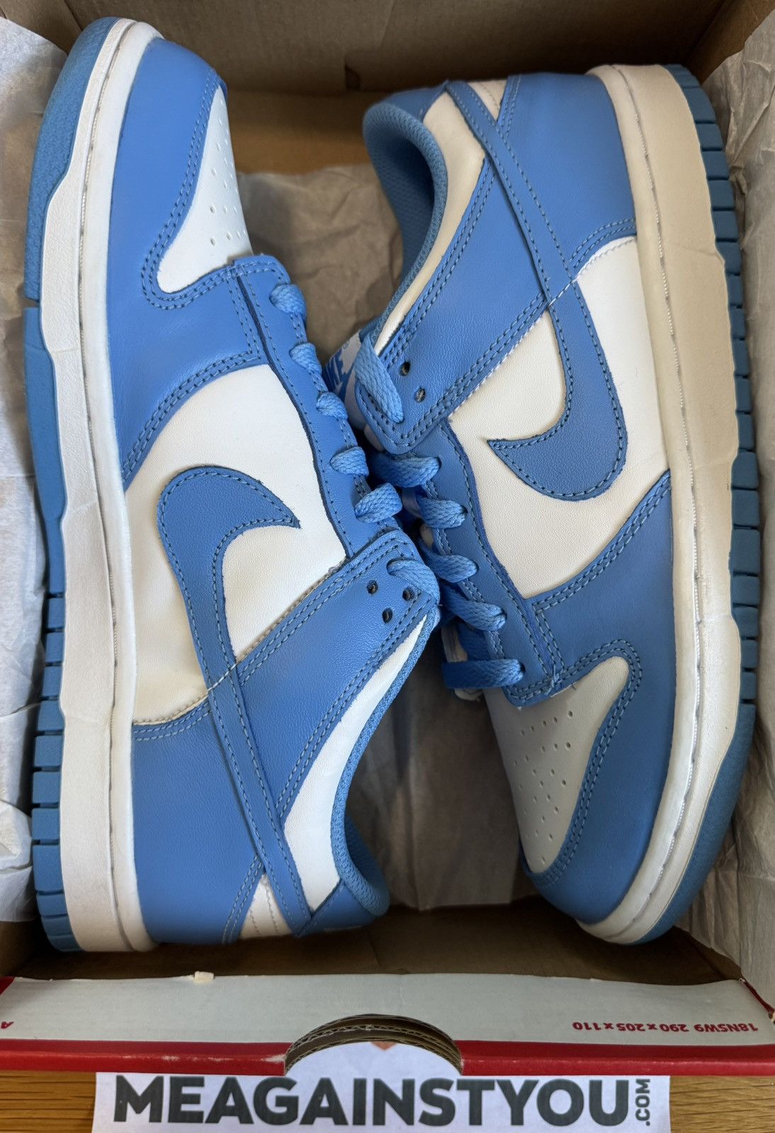 Nike Nike Dunk Low GS University Blue 7Y Size US 7 / EU 40 - 1 Thumbnail