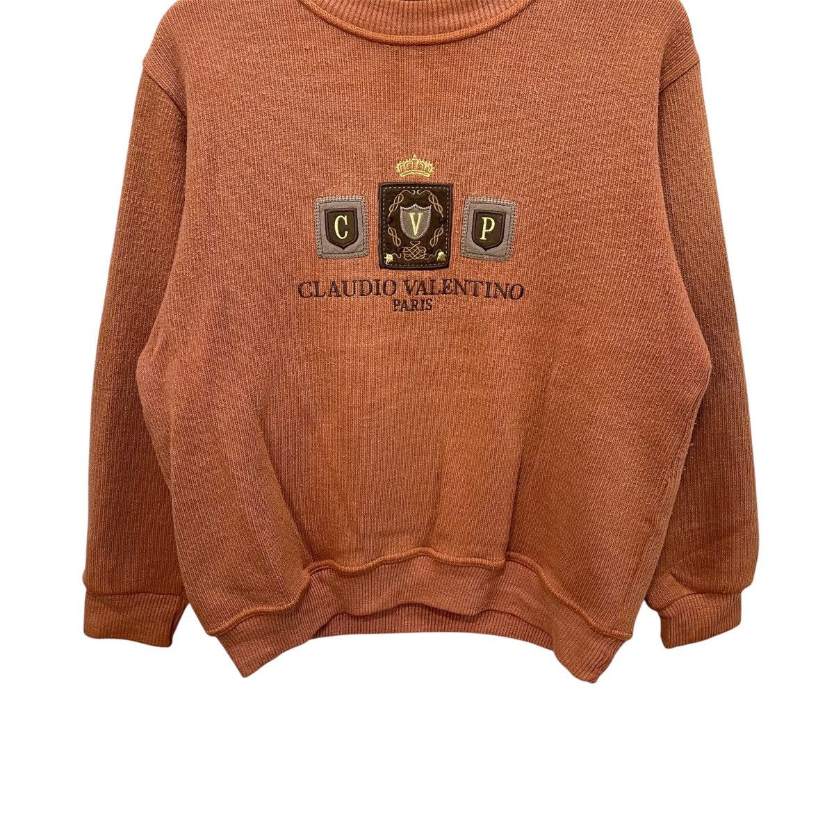 Vintage Vintage 80s claudio valentino paris very big logo embroidery Size US M / EU 48-50 / 2 - 3 Thumbnail