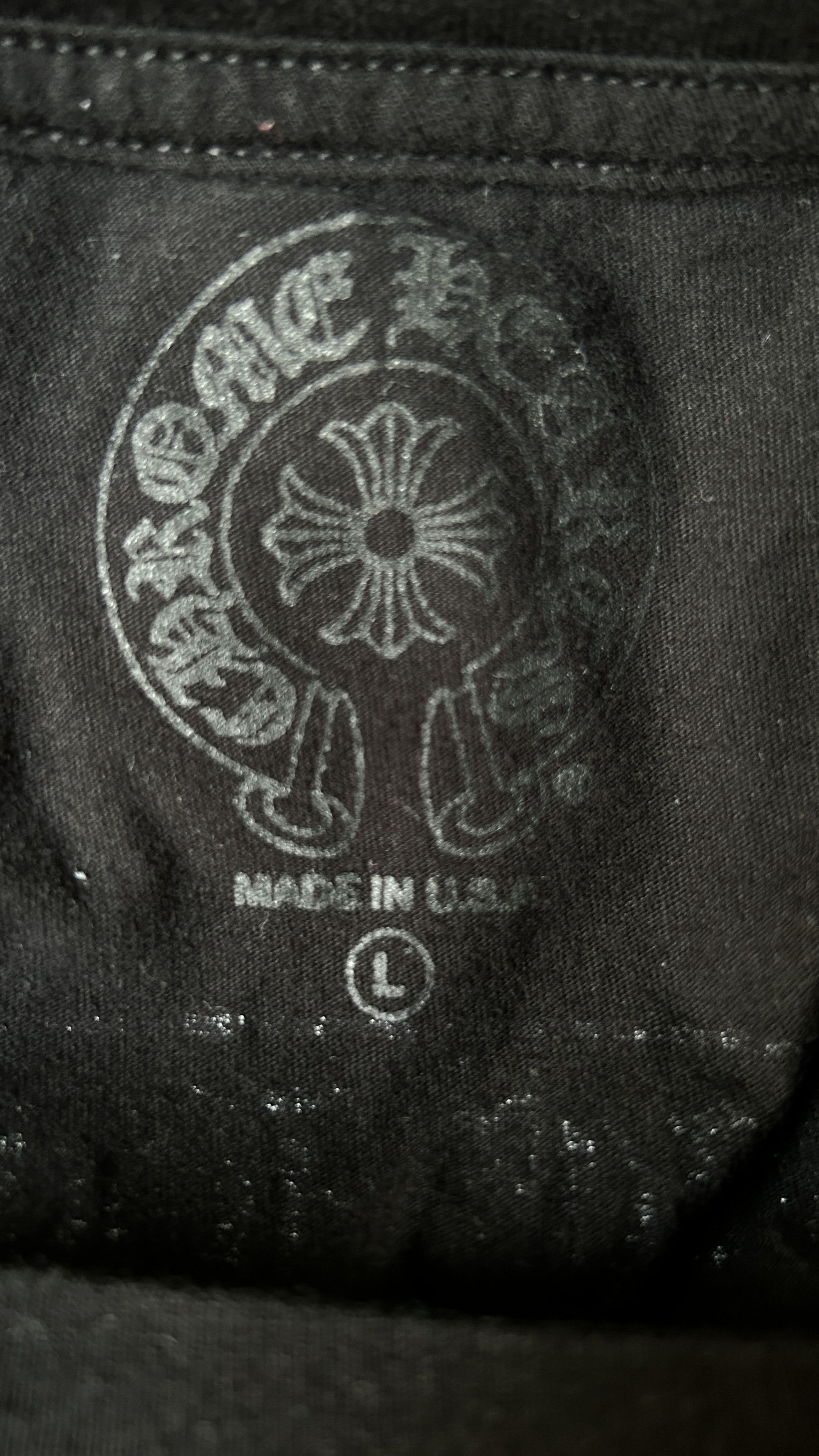 Chrome Hearts Chrome Hearts Black Tee Size US L / EU 52-54 / 3 - 4 Thumbnail