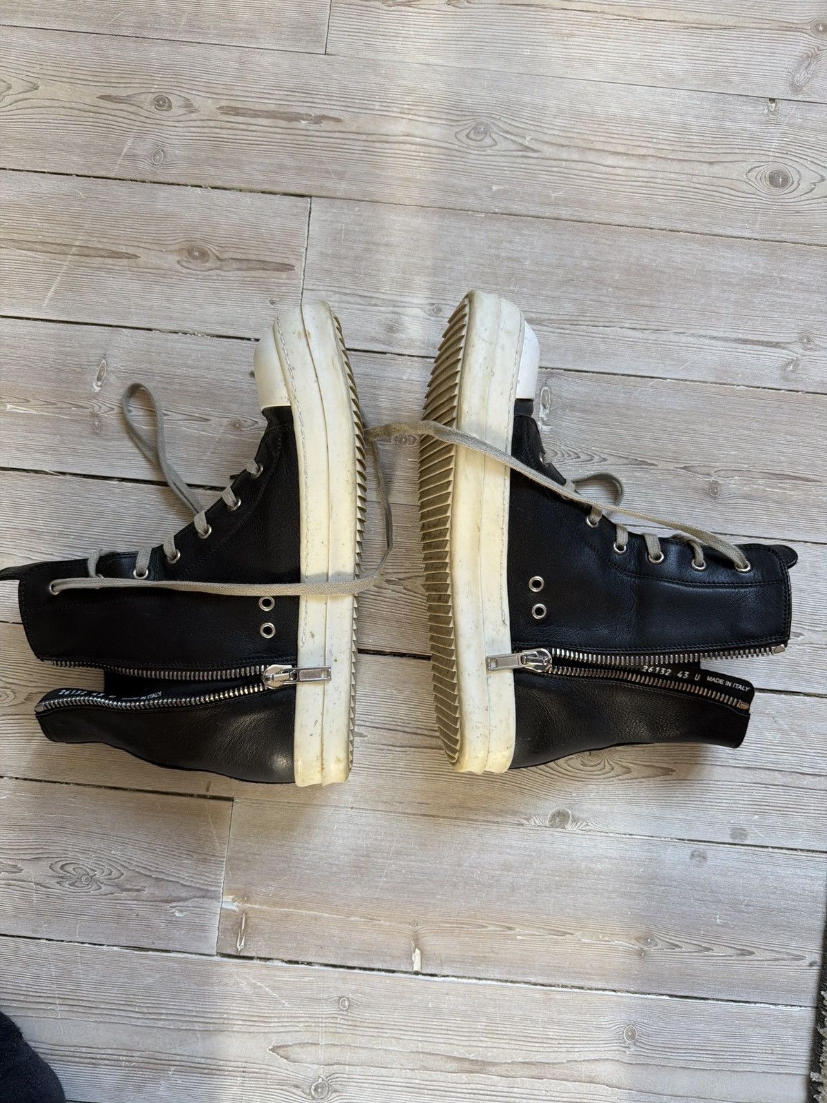 Rick Owens Geo Baskets 43 Size US 10.5 / EU 43-44 - 3 Thumbnail