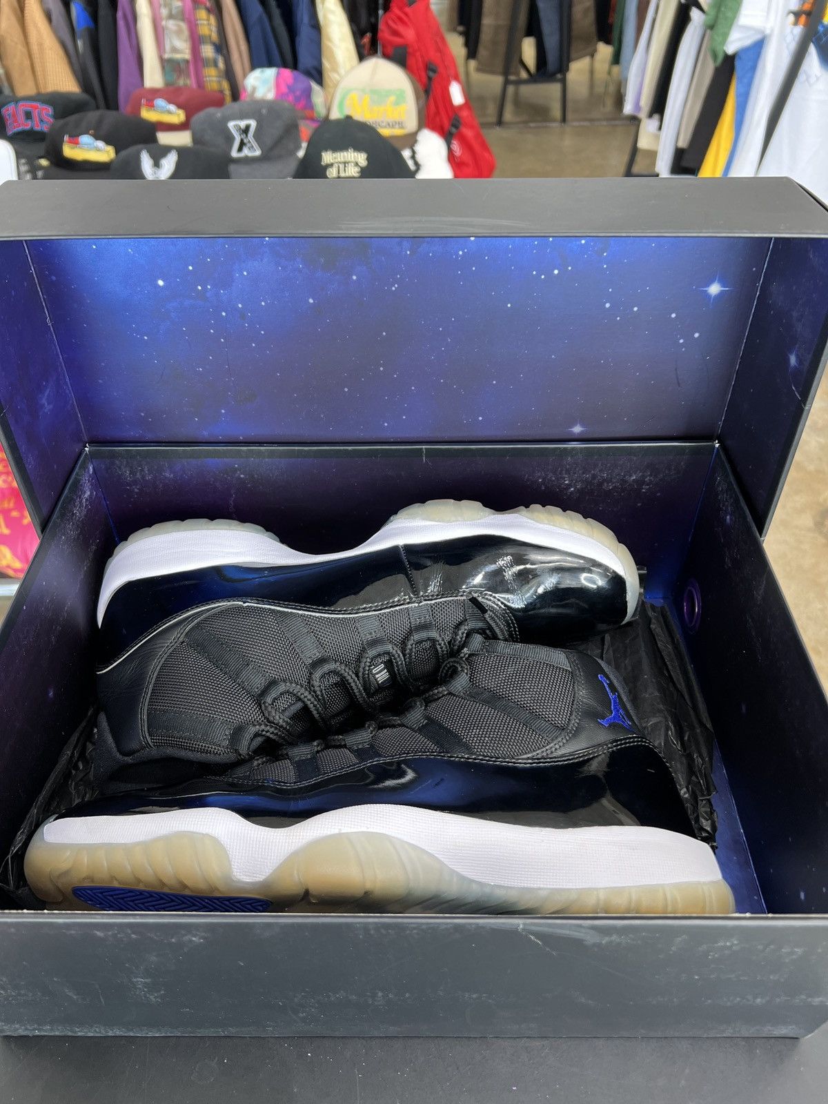 Jordan Brand Air Jordan 11 Space Jam Sz. 11 (2016) Size US 11 / EU 44 - 8 Thumbnail
