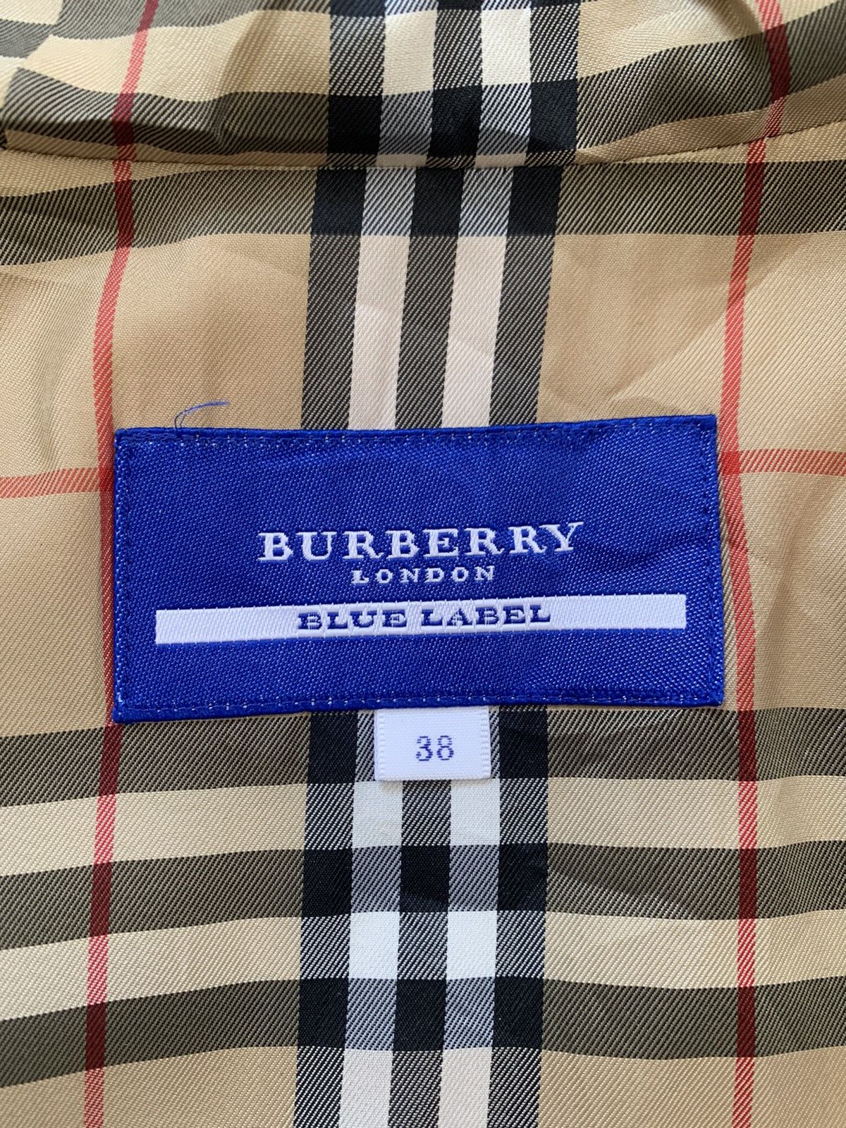 Burberry Burberry London Blue Label Wool Jacket Hooded Size S / US 4 / IT 40 - 17 Thumbnail